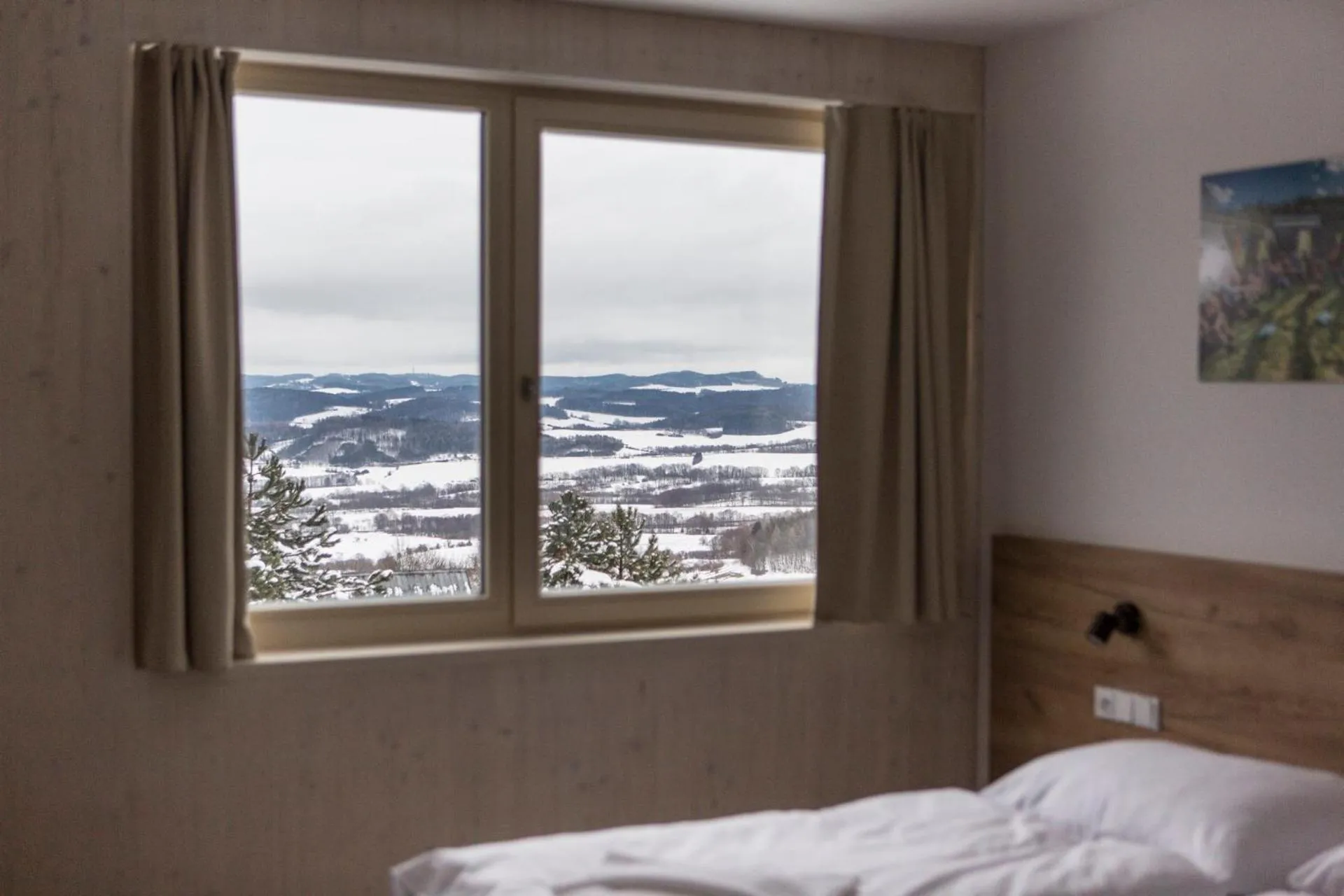 Landmark view, Bed in Hotel Monínec - Depandance Nová Javorka