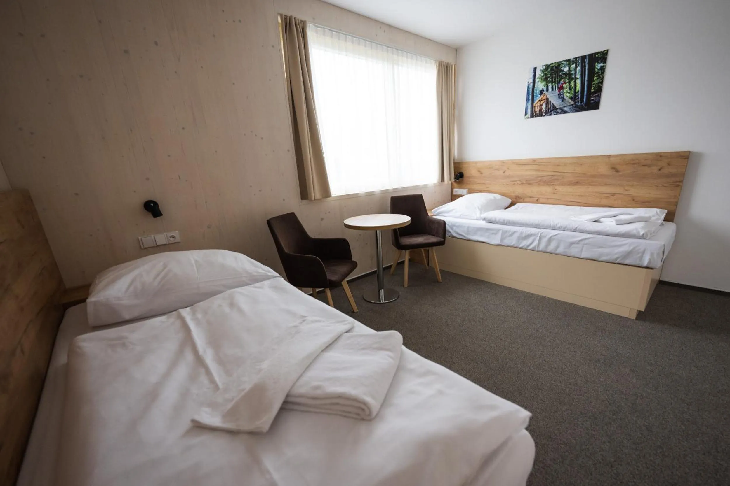 Bedroom, Bed in Hotel Monínec - Depandance Nová Javorka