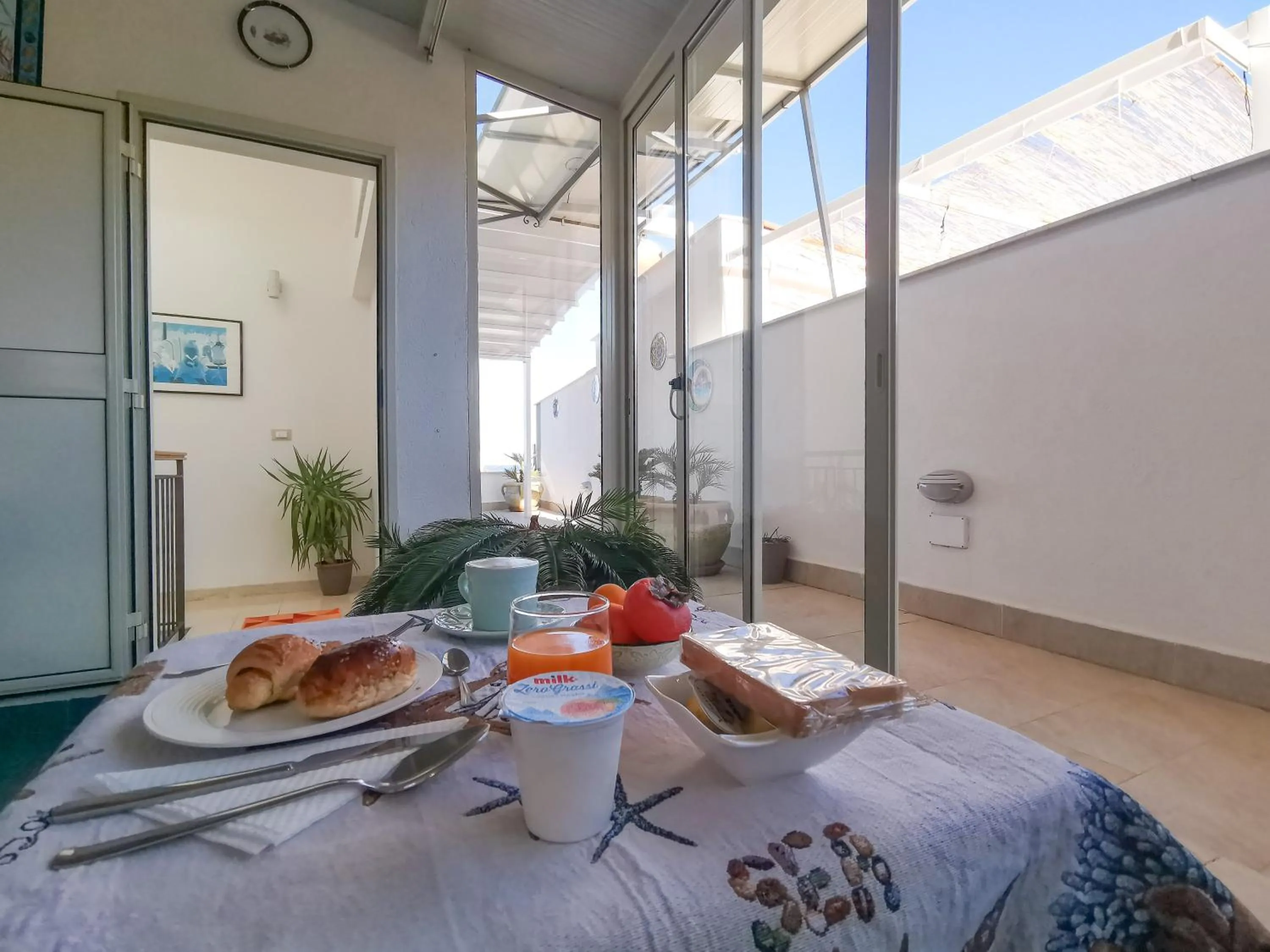 Balcony/Terrace in B&B Una Terrazza sul Golfo di Sferracavallo
