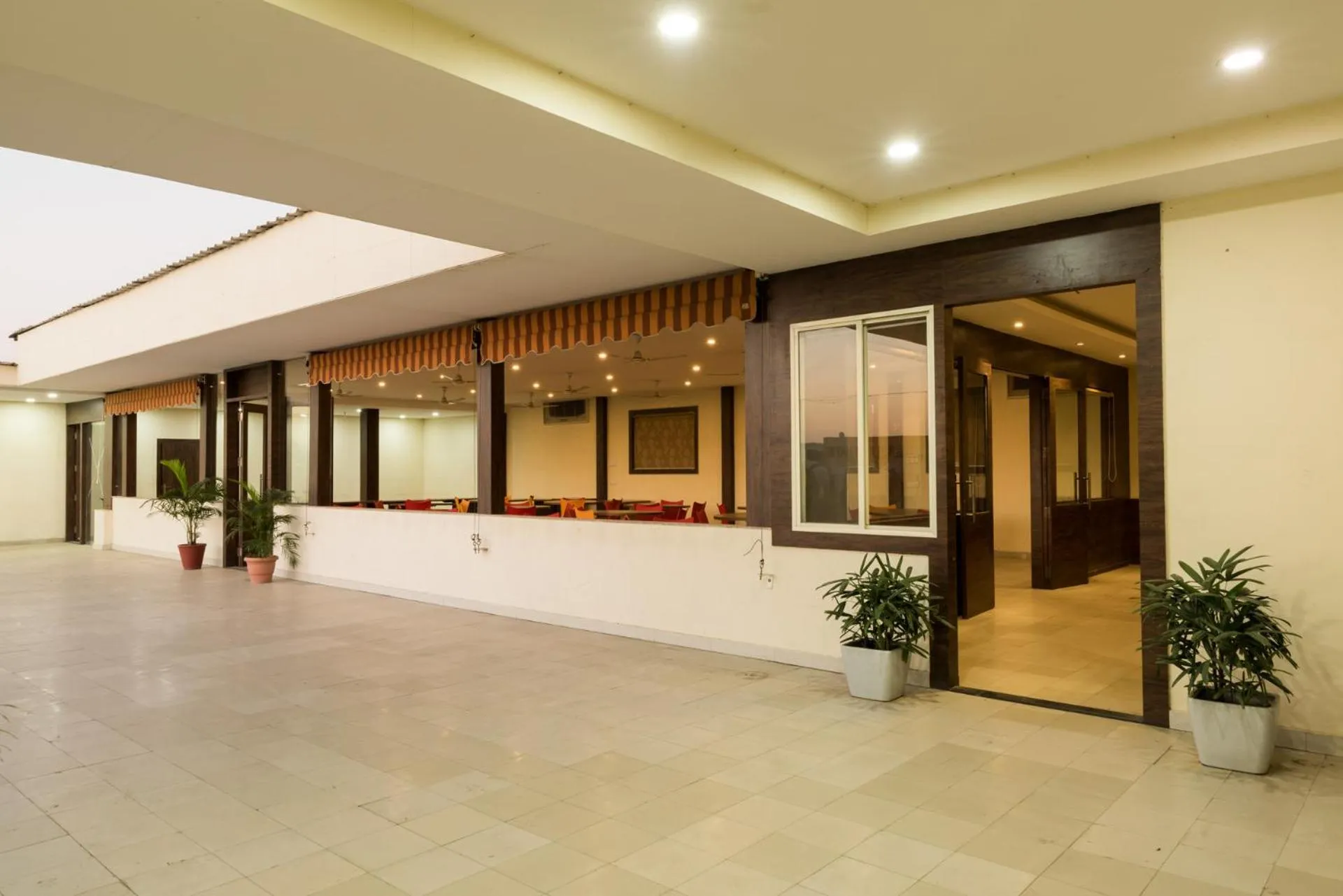 Balcony/Terrace in Hotel Drishti,Bhopal