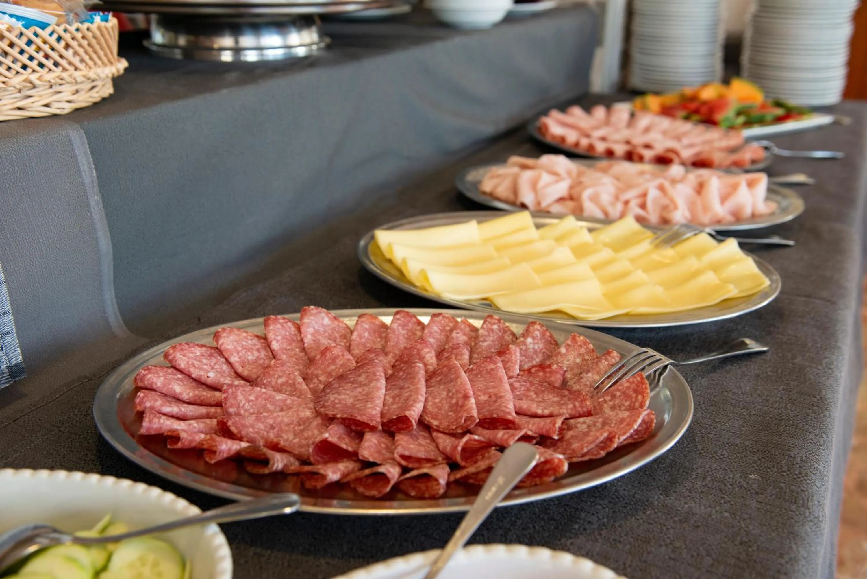Buffet breakfast in Hotel Columbus