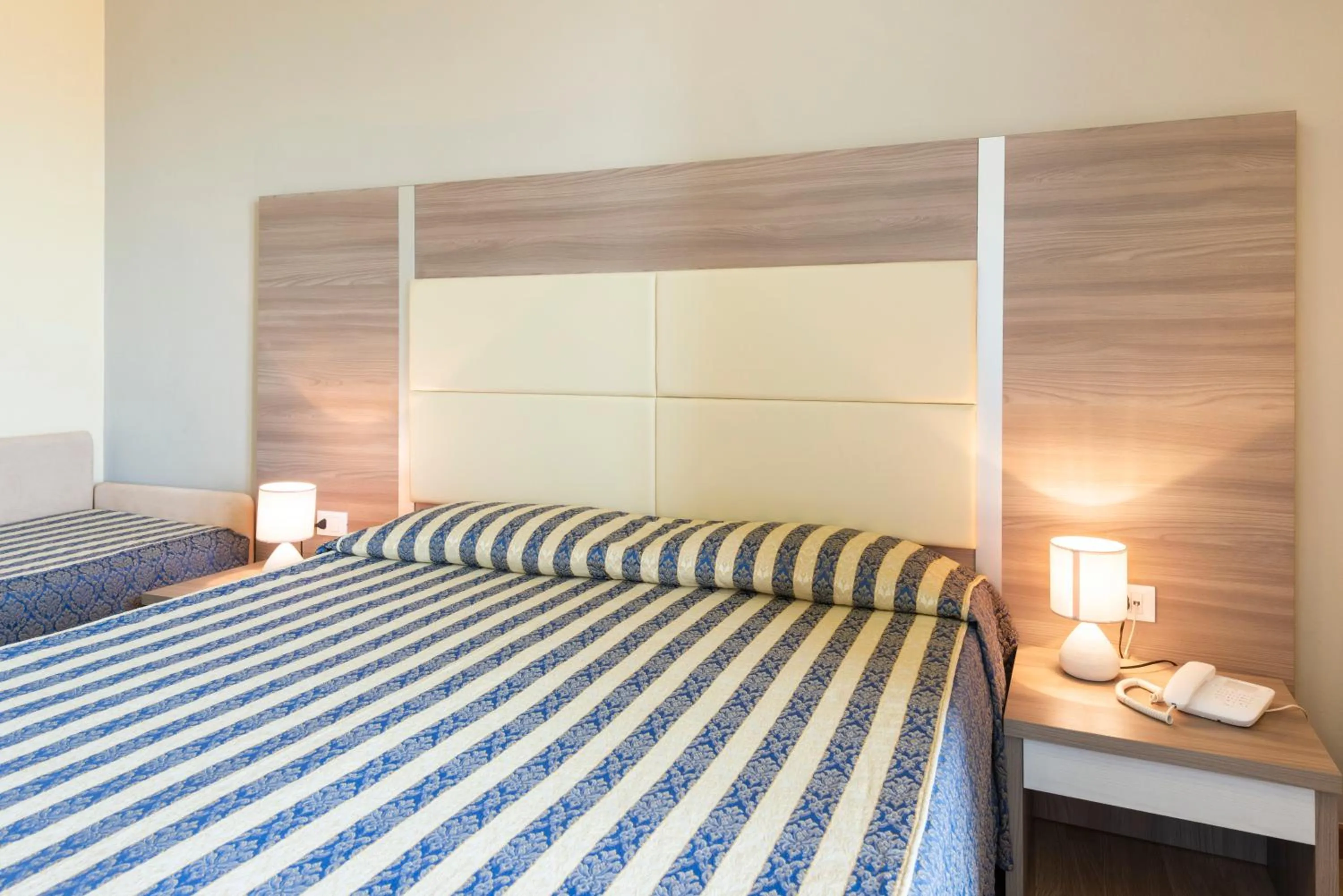 Bed in Hotel Columbus