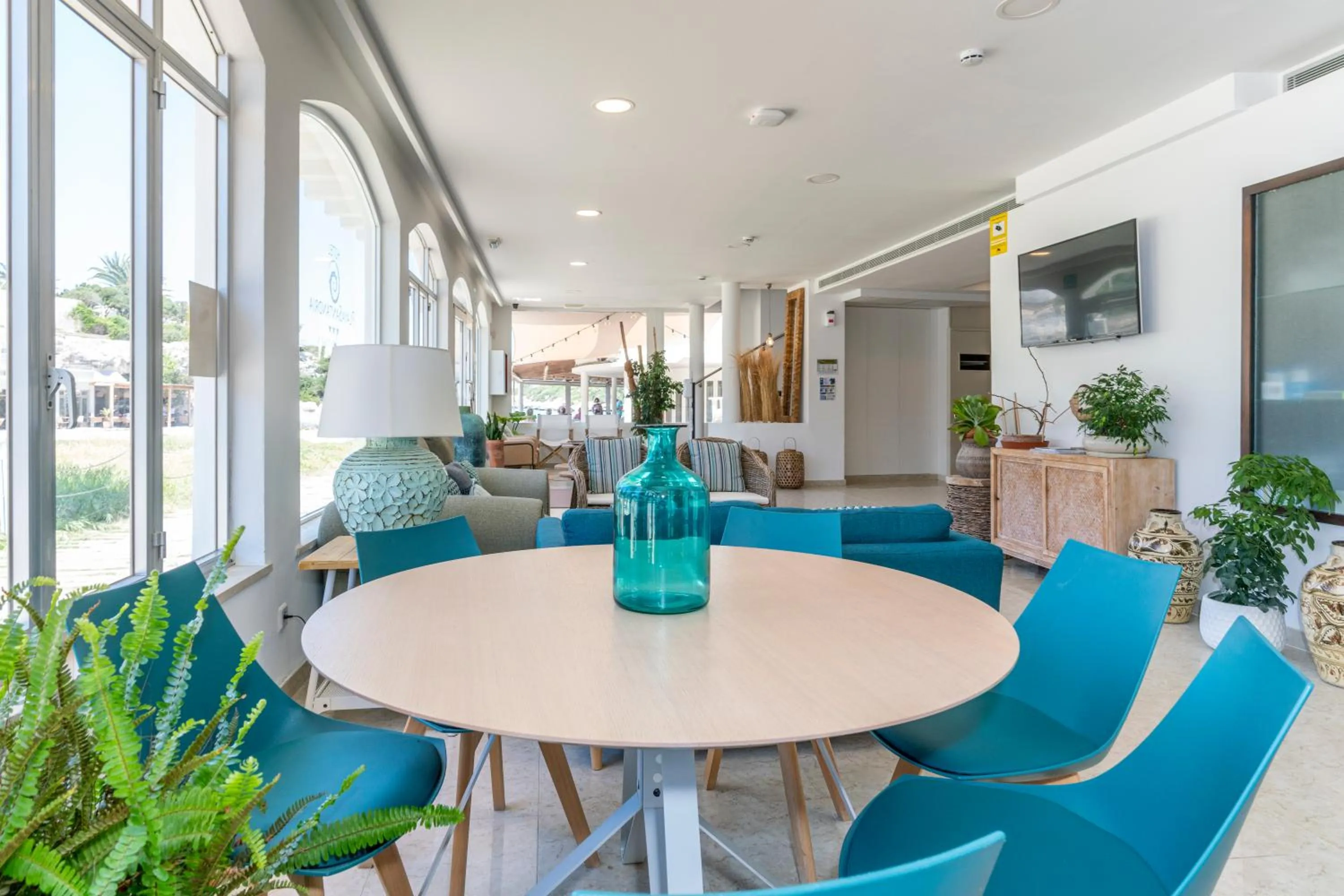 Lobby or reception in Hotel Playa Santandria Adults Only