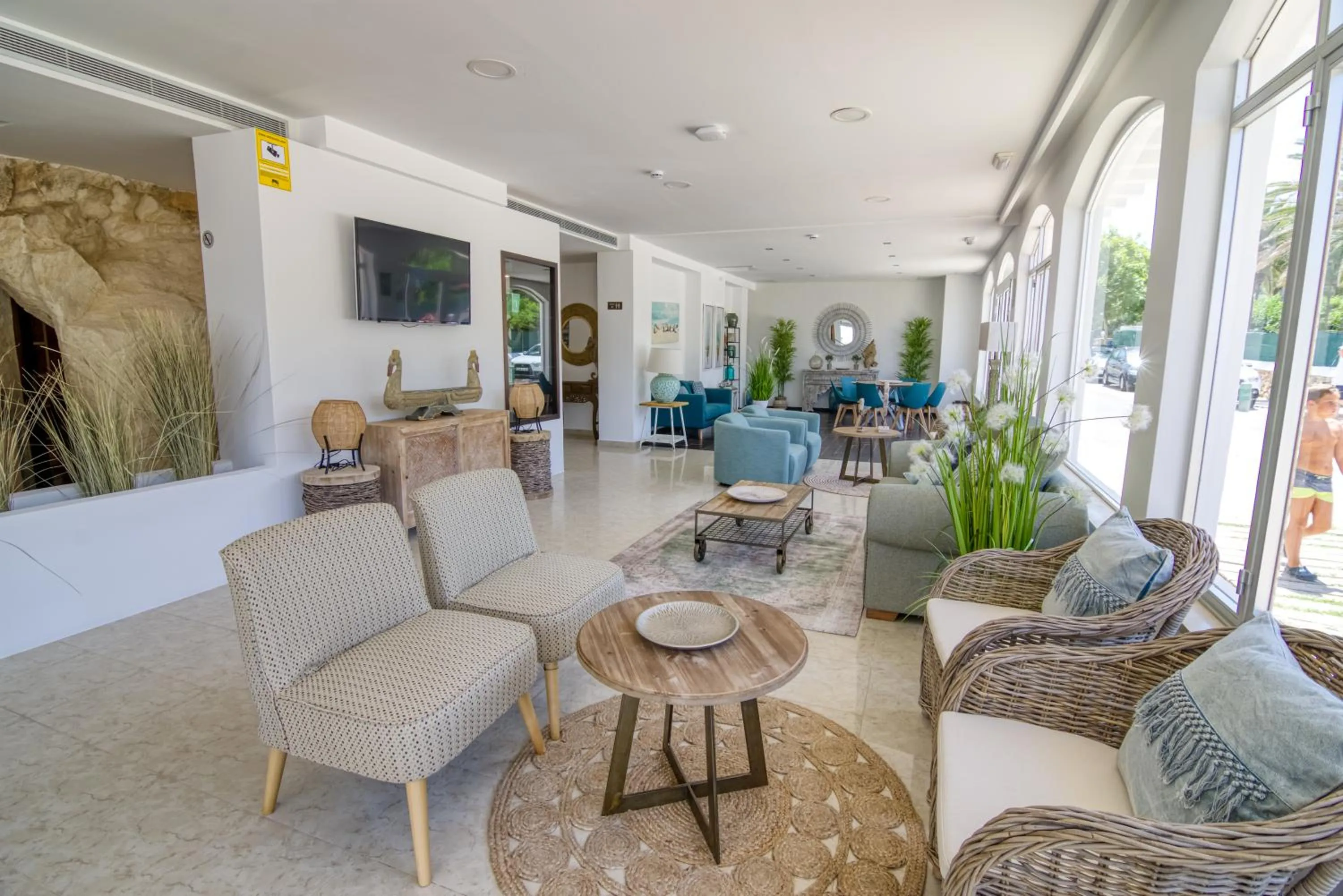 Lobby or reception in Hotel Playa Santandria Adults Only