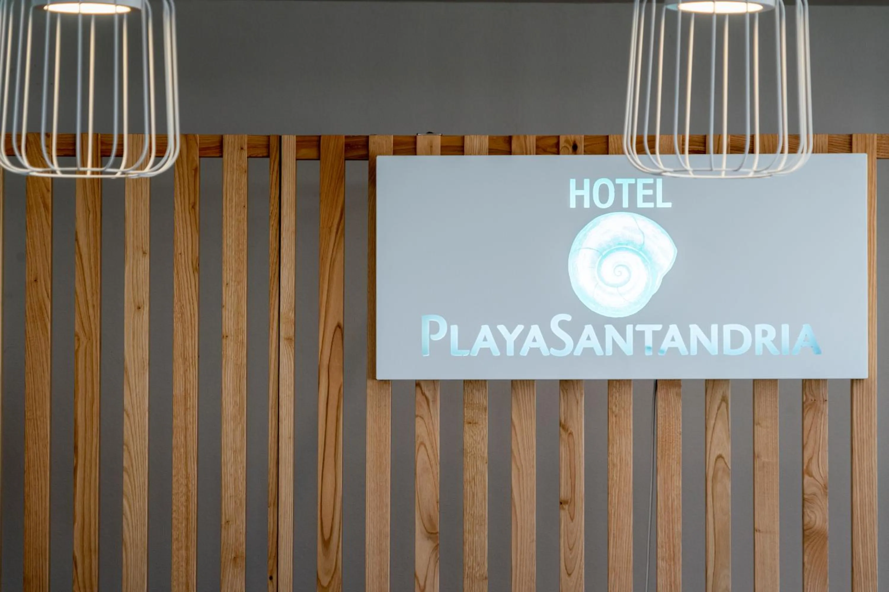 Lobby or reception in Hotel Playa Santandria Adults Only