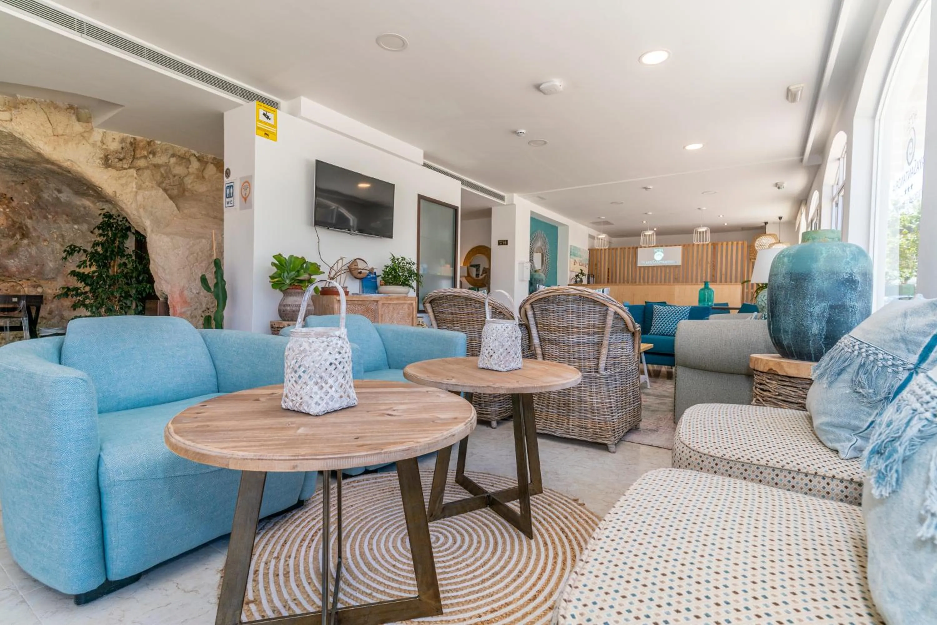 Lobby or reception in Hotel Playa Santandria Adults Only