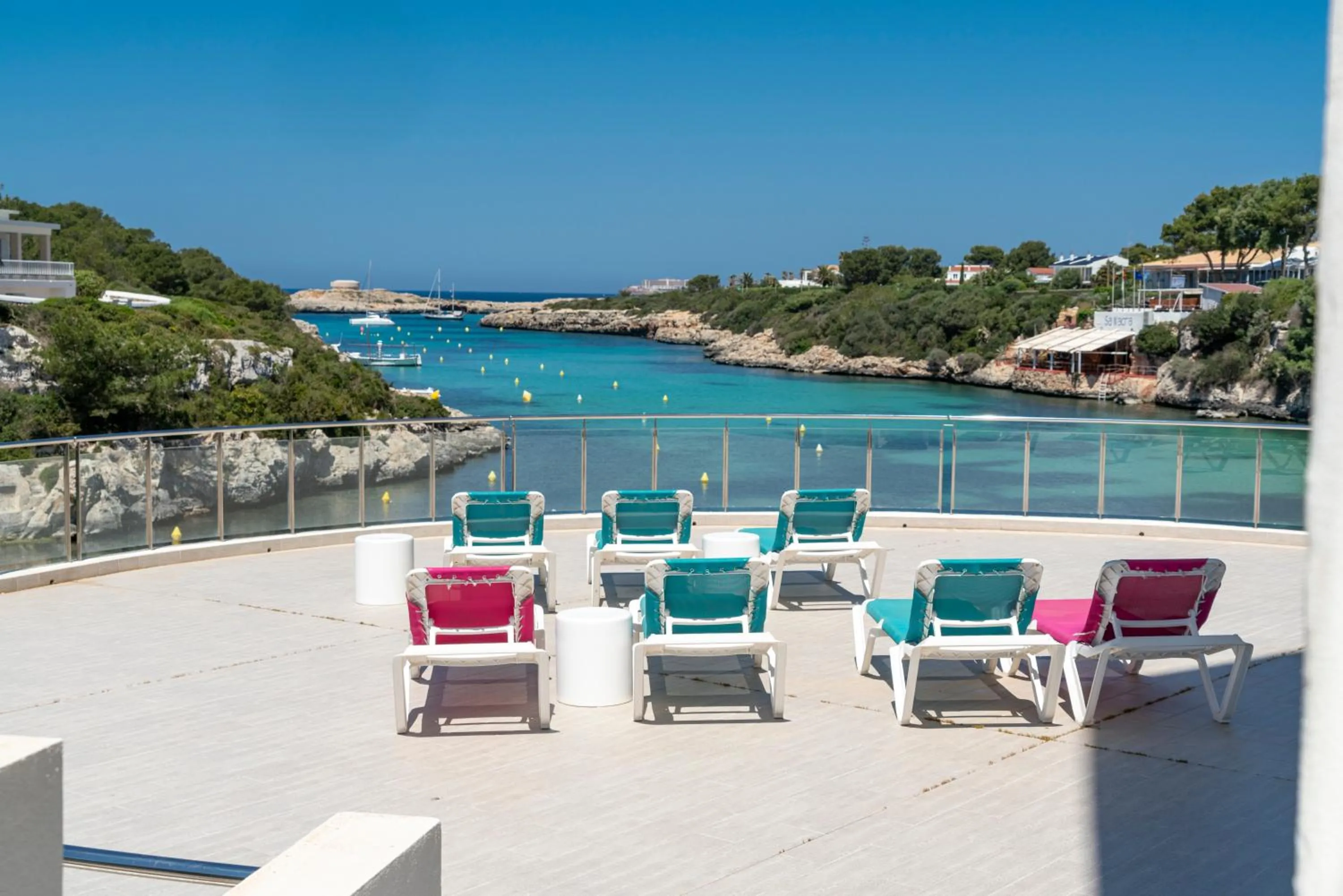 Solarium in Hotel Playa Santandria Adults Only