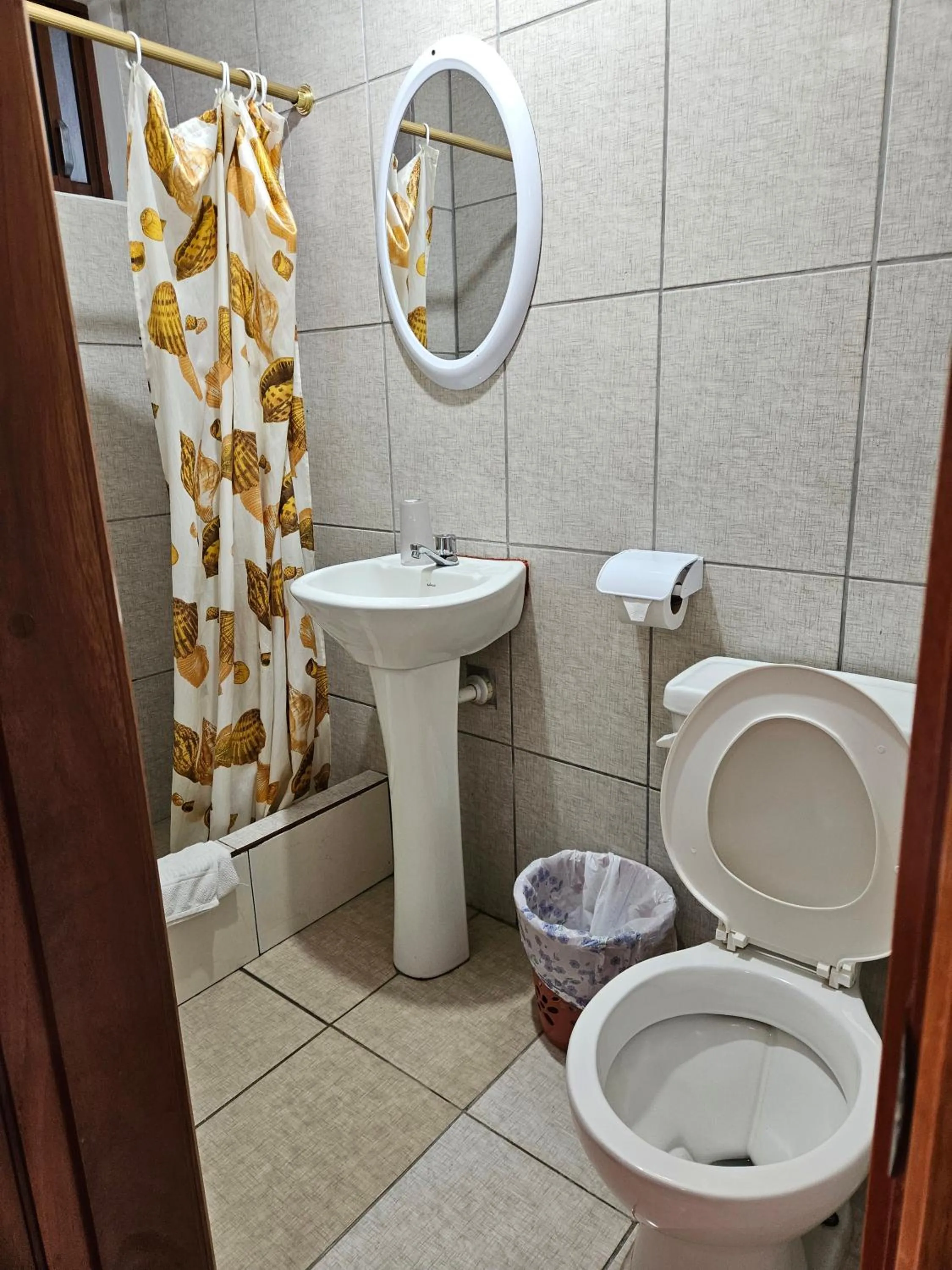 Bathroom in Hostal Cerro Azul