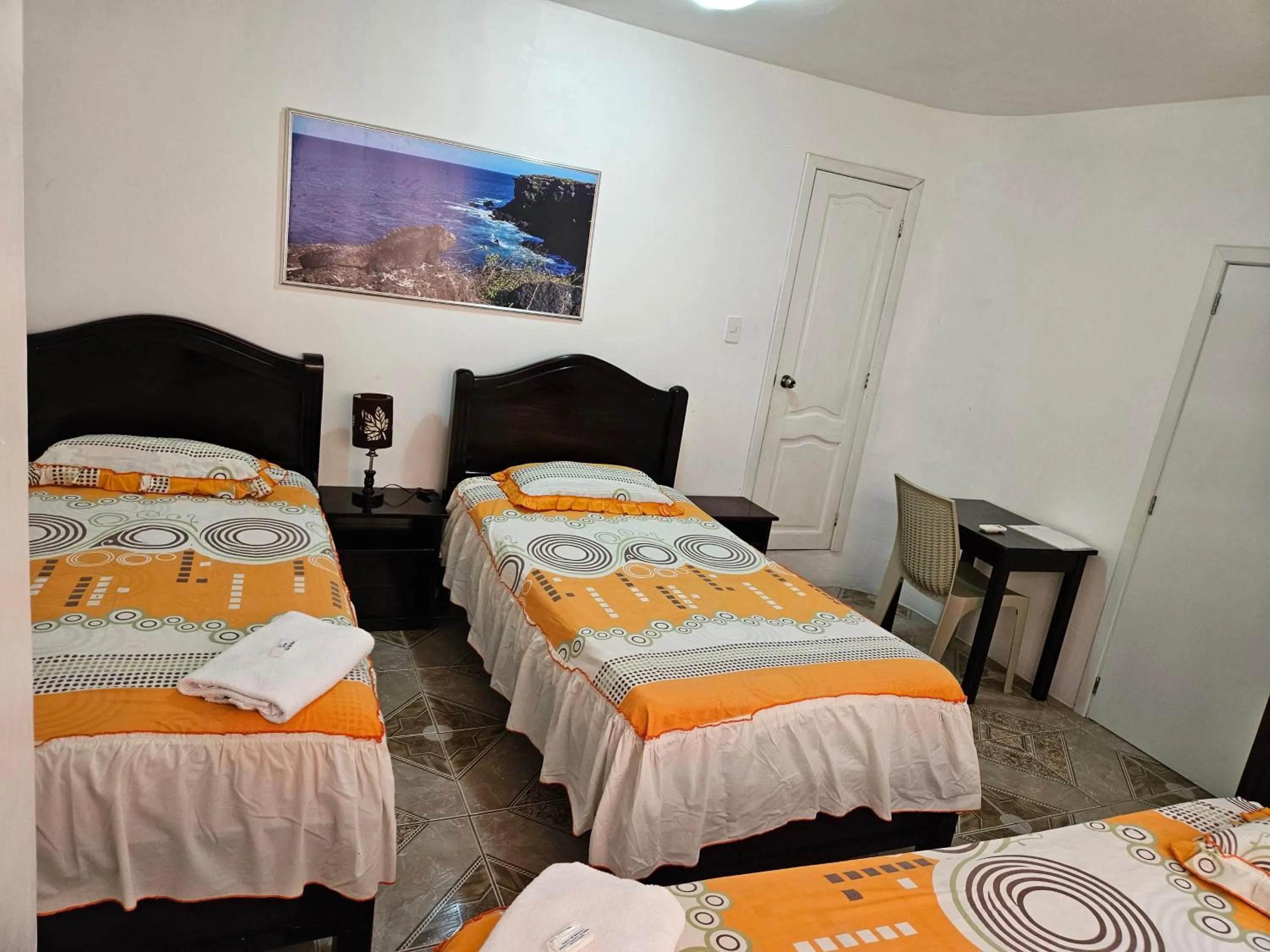 Bedroom, Bed in Hostal Cerro Azul