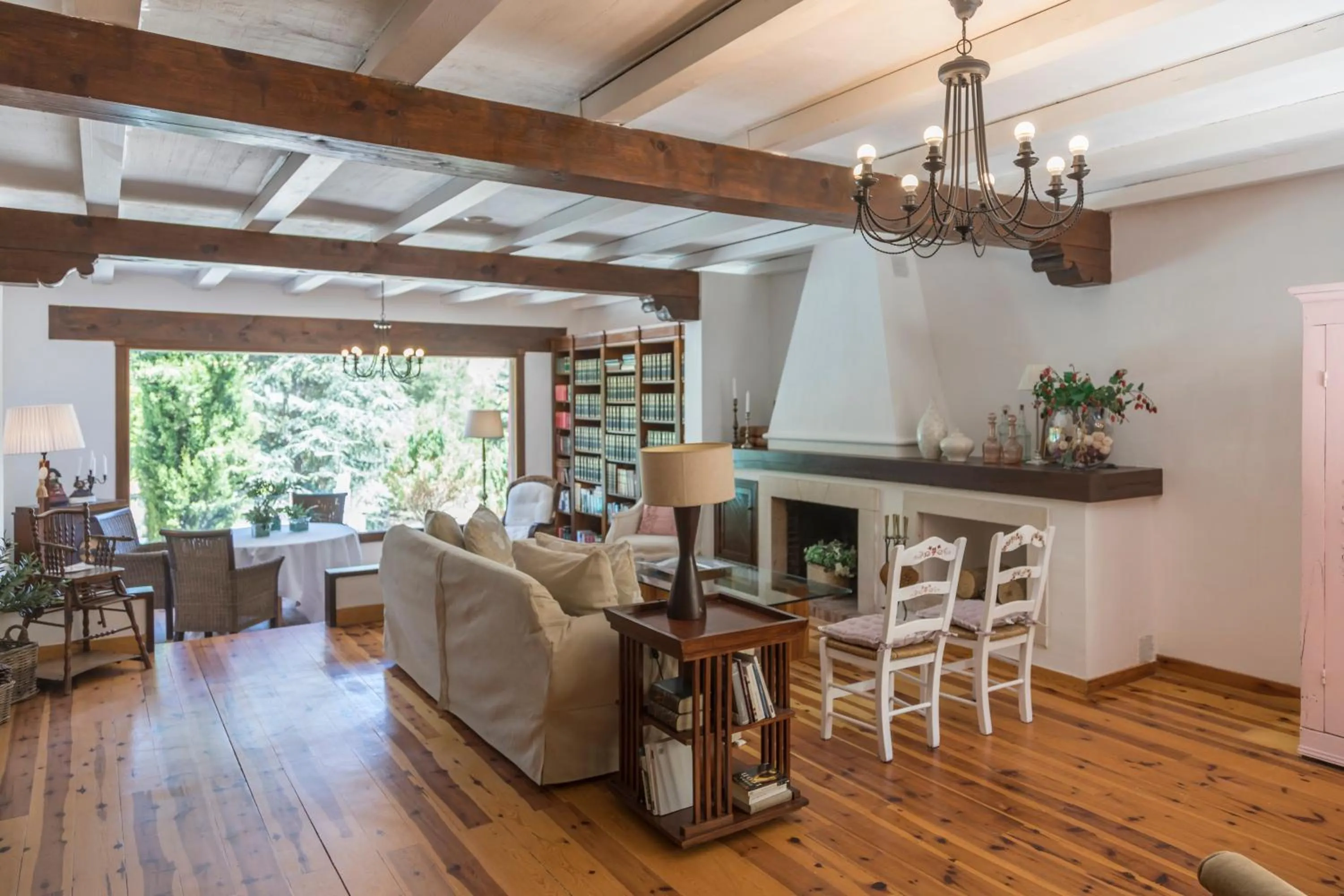 Living room in La Casita de Cabrejas