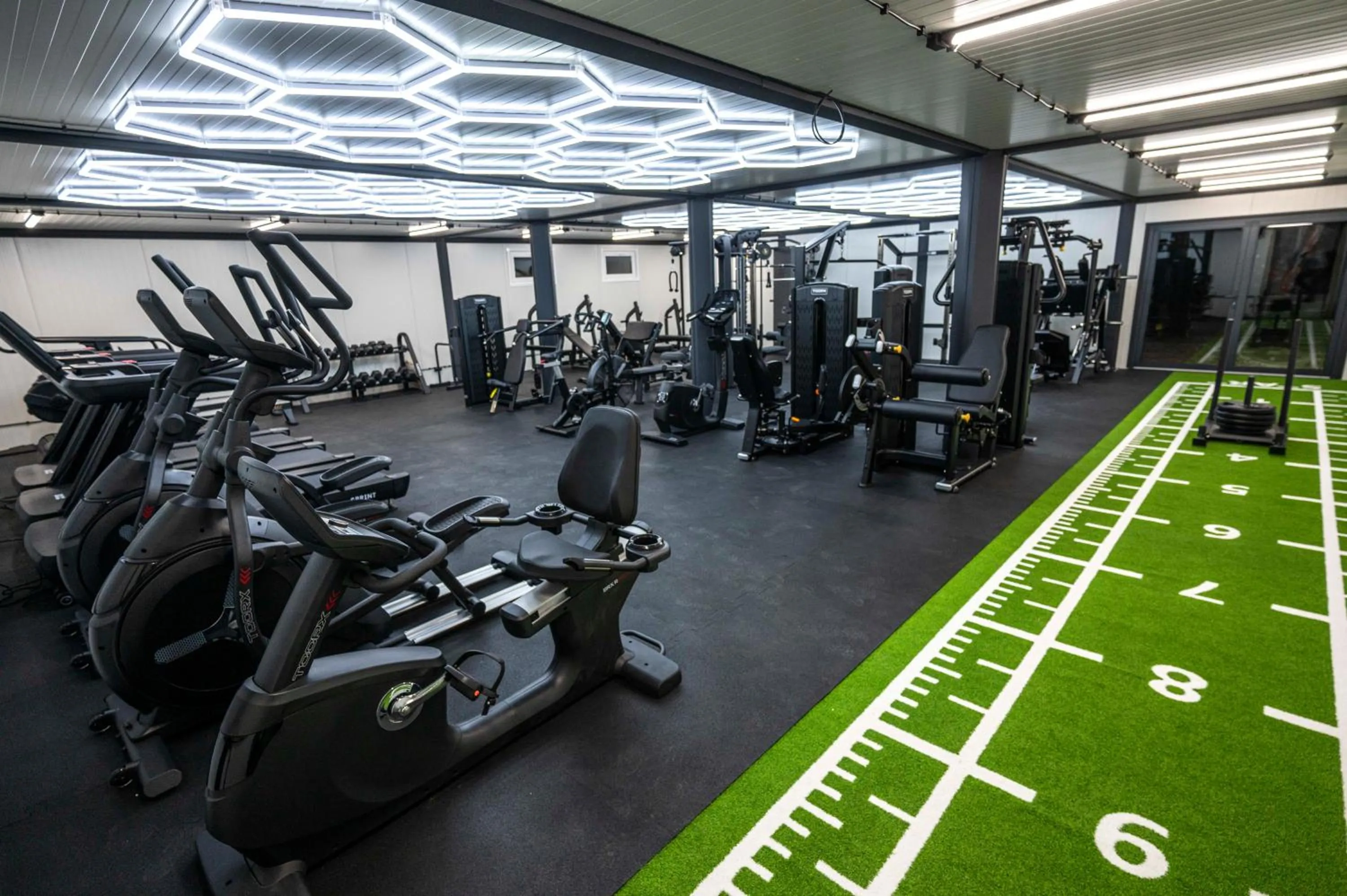 Fitness centre/facilities in Hotel Paradiso