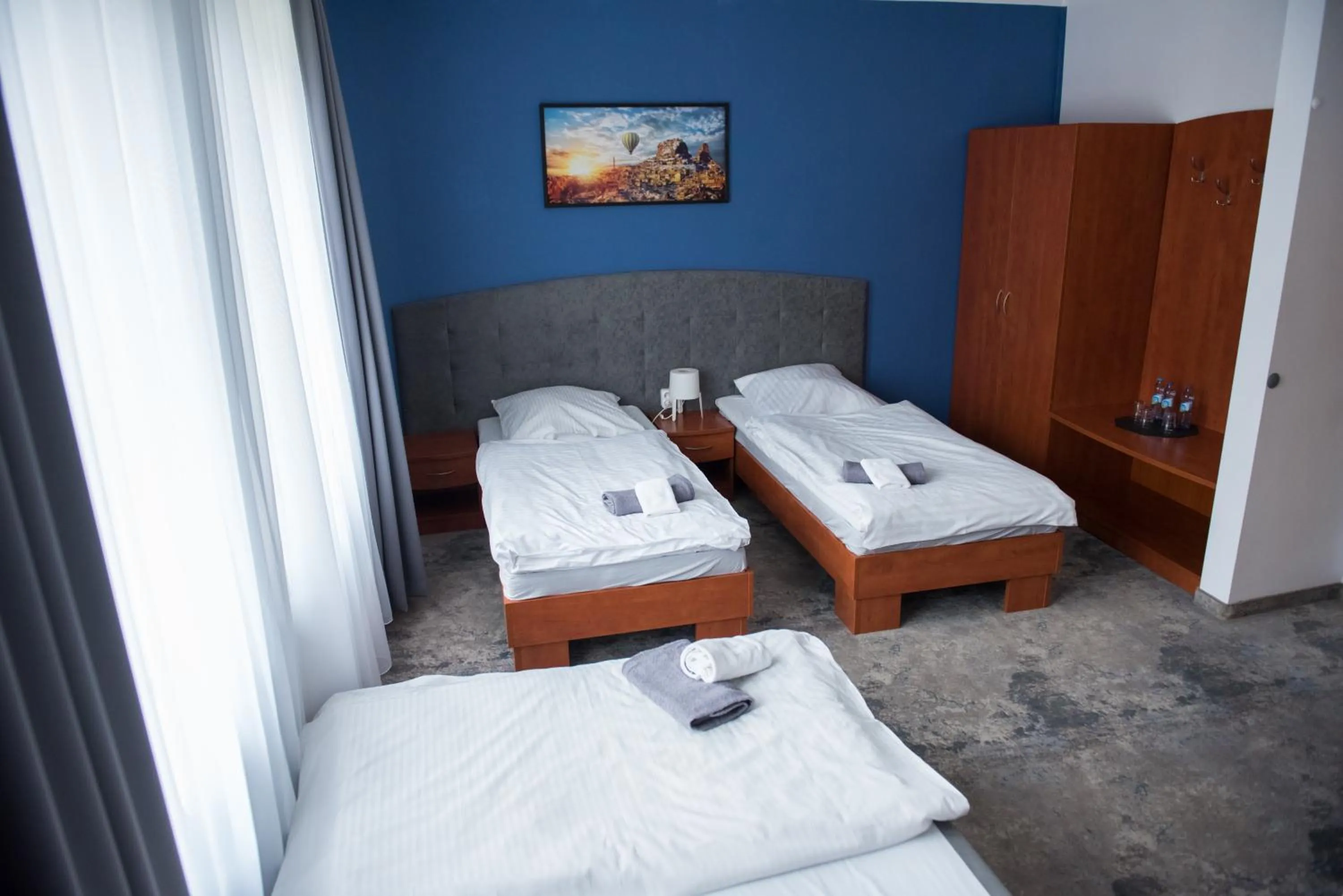 Bed in Hotel Paradiso