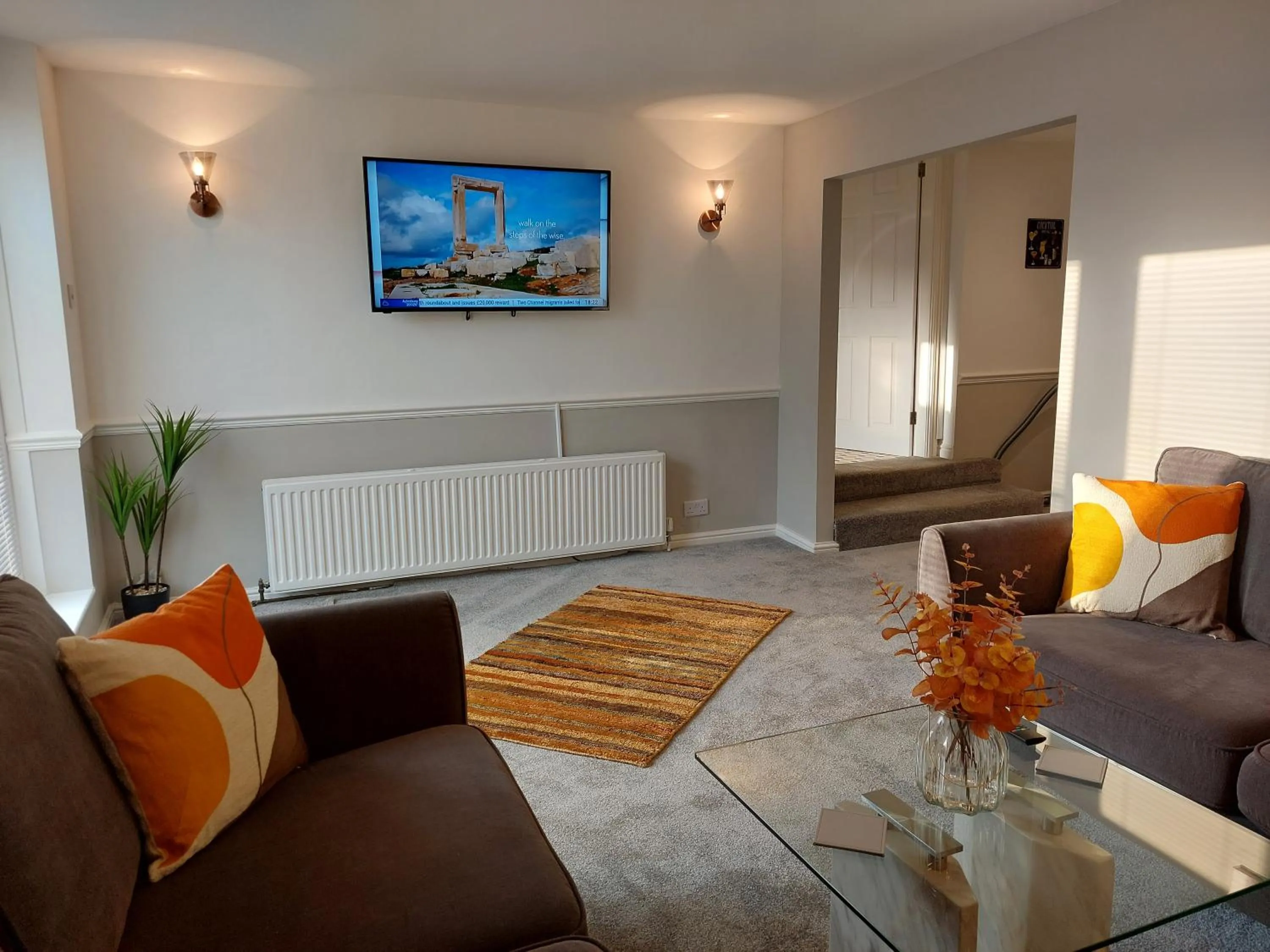 Living room in The Masons Arms