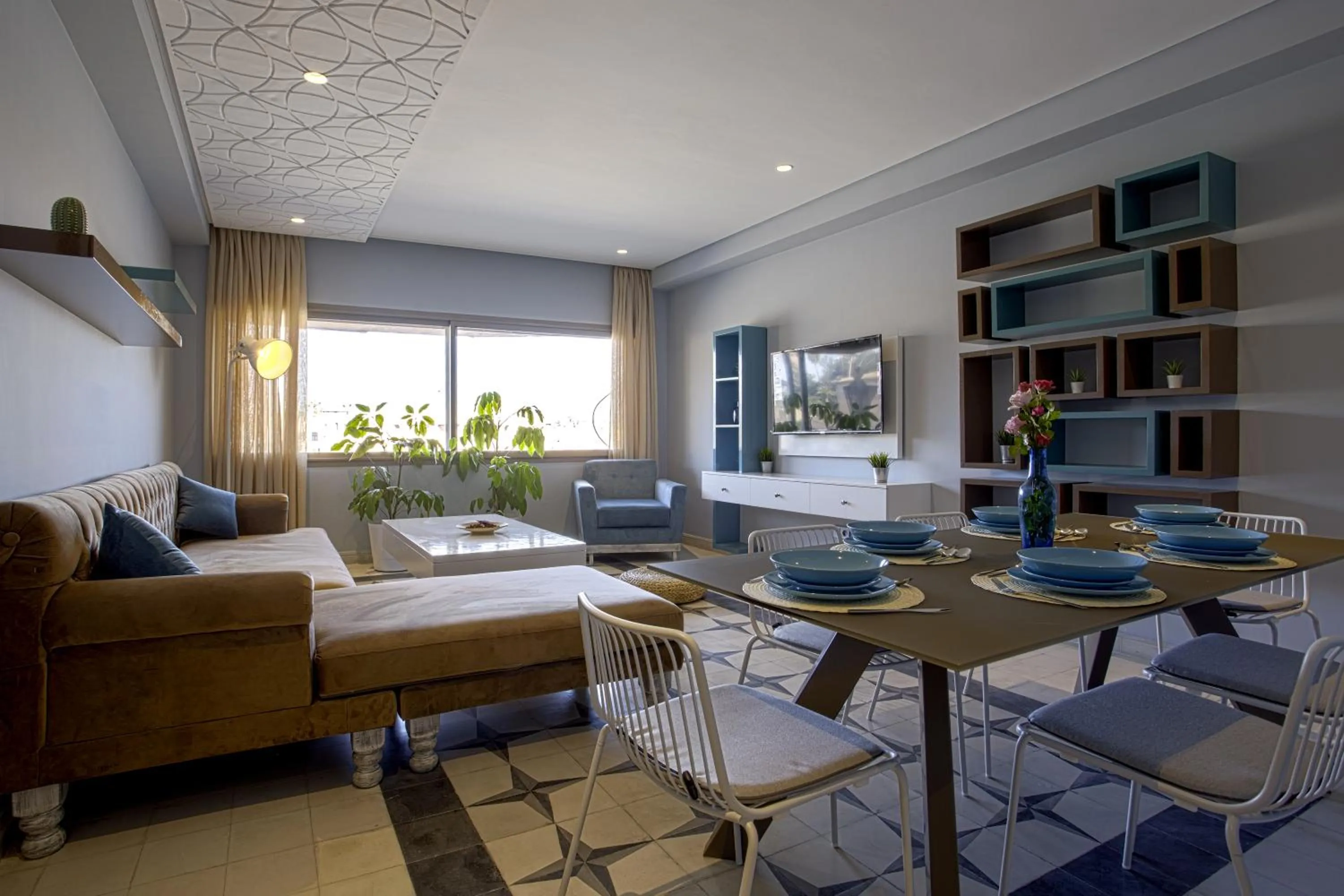 Living room in BnB MEDINA