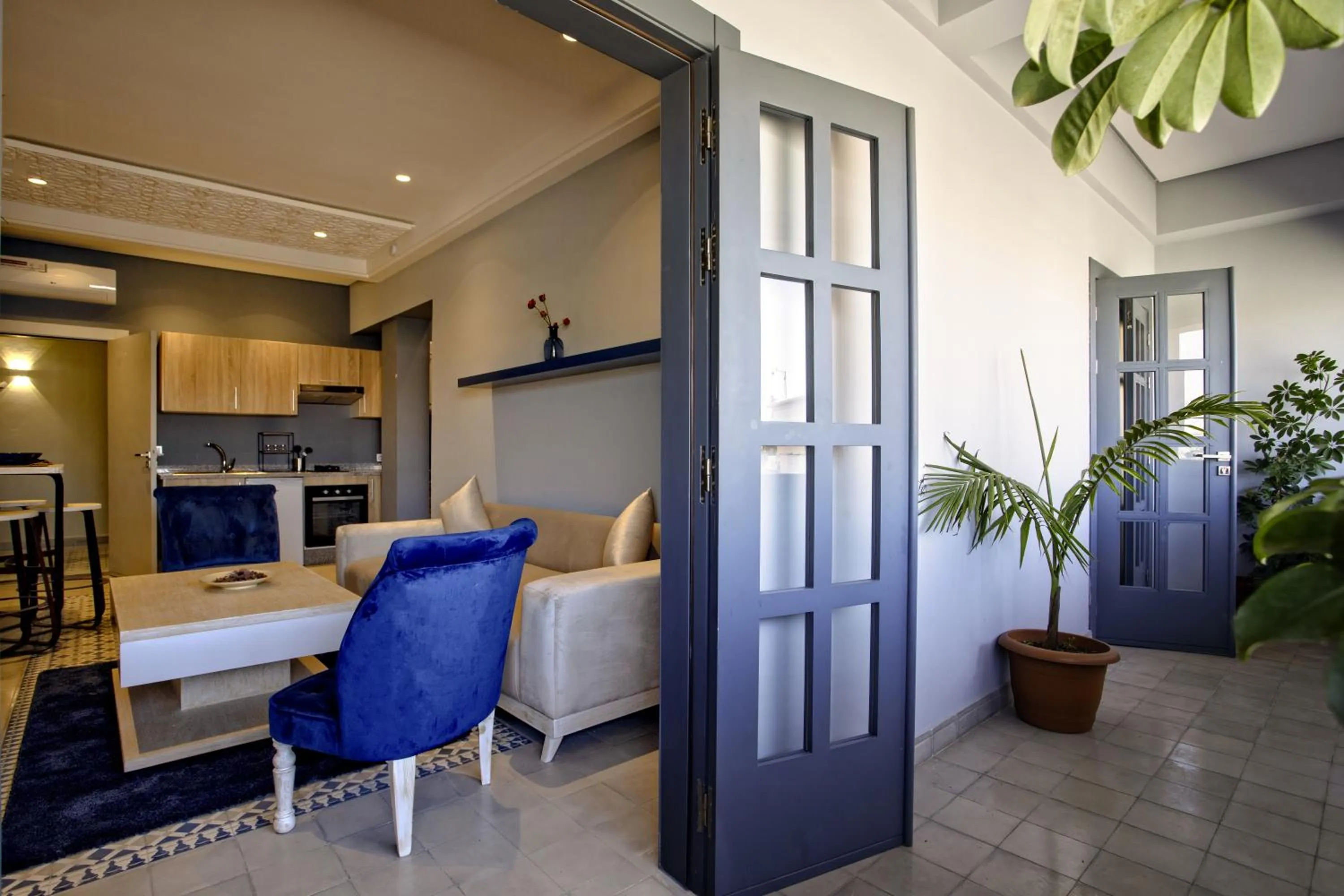 Living room in BnB MEDINA