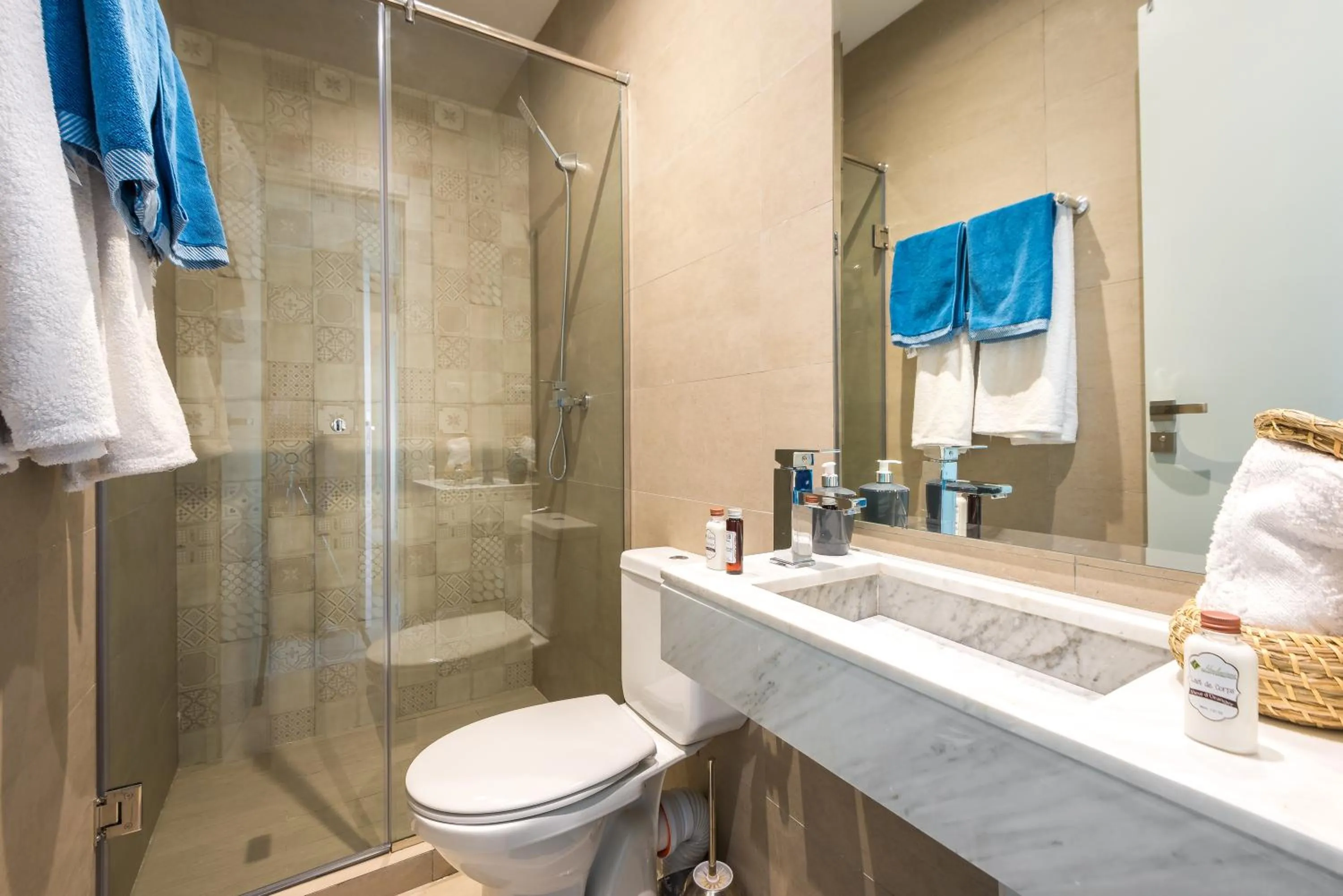 Shower in BnB MEDINA