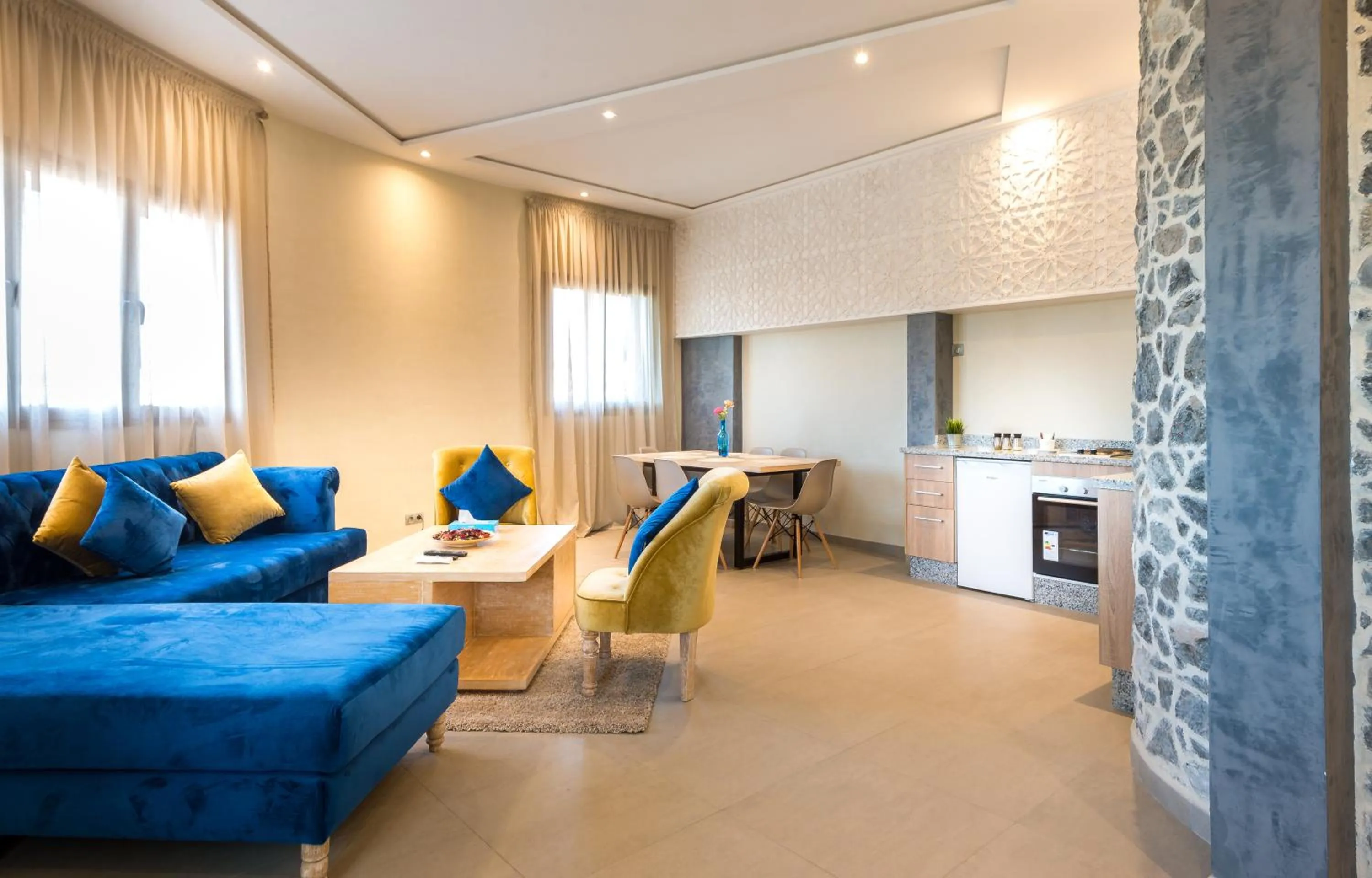 Living room in BnB MEDINA