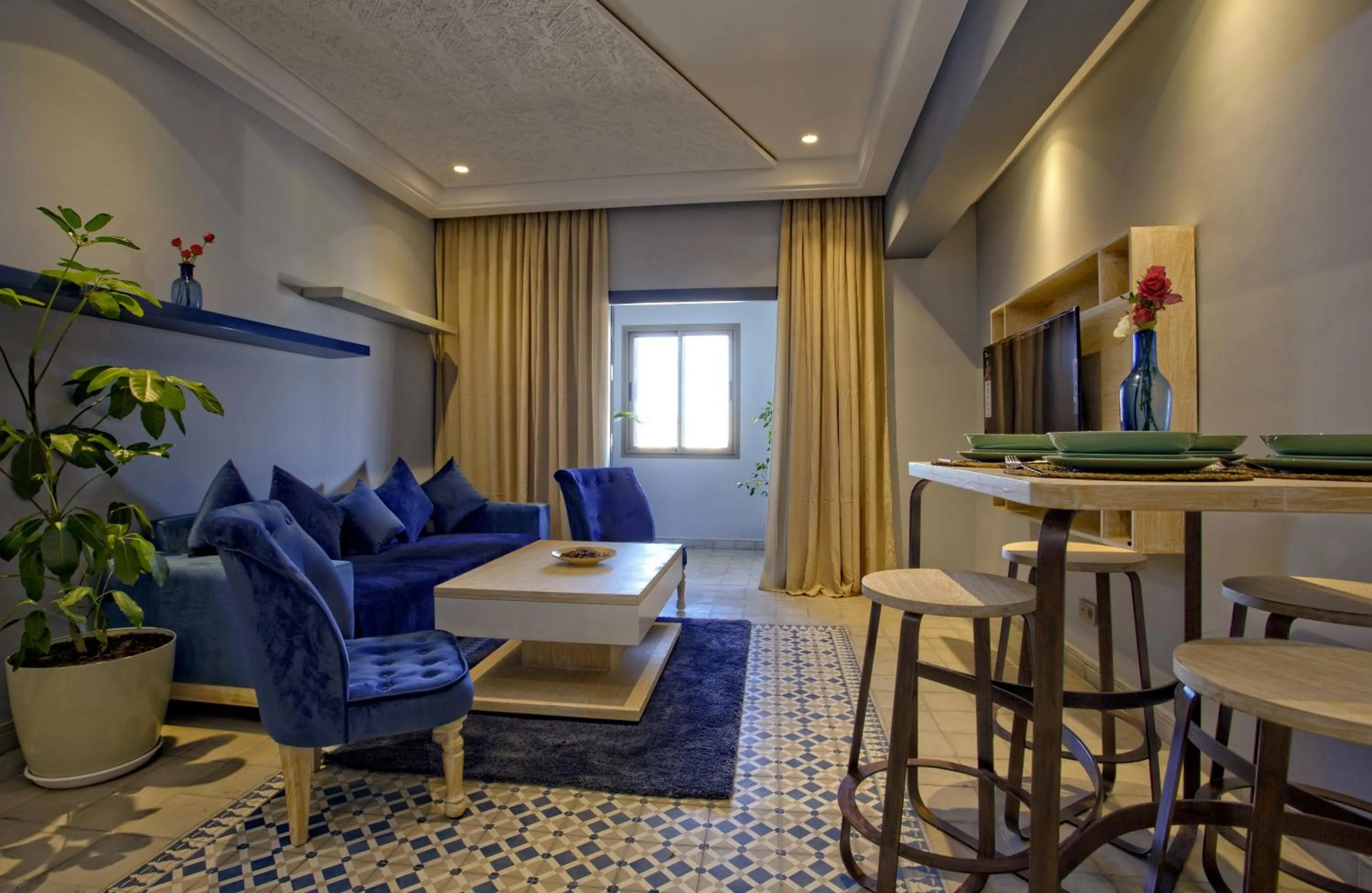 Living room in BnB MEDINA