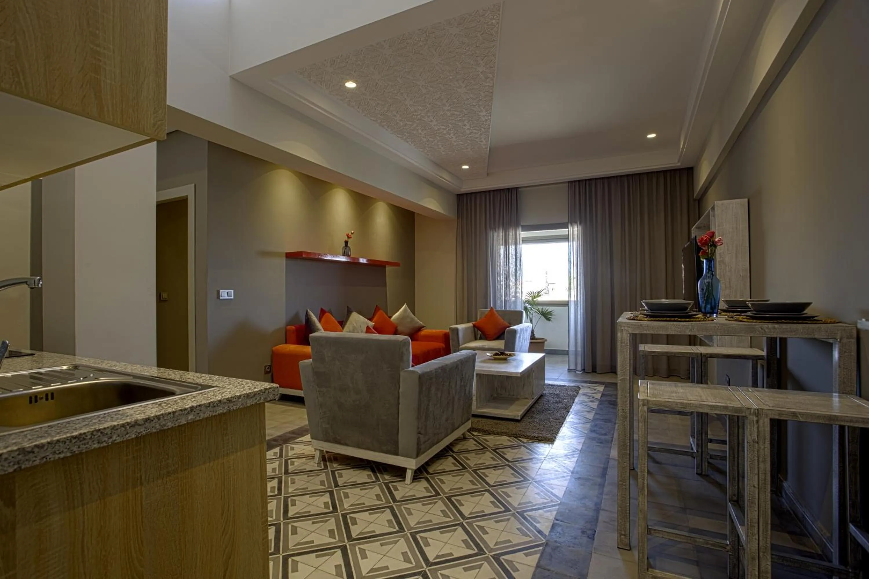 Living room in BnB MEDINA