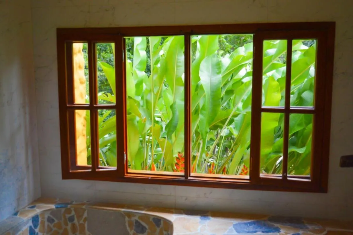 Garden view in Eco Hostal Kuima