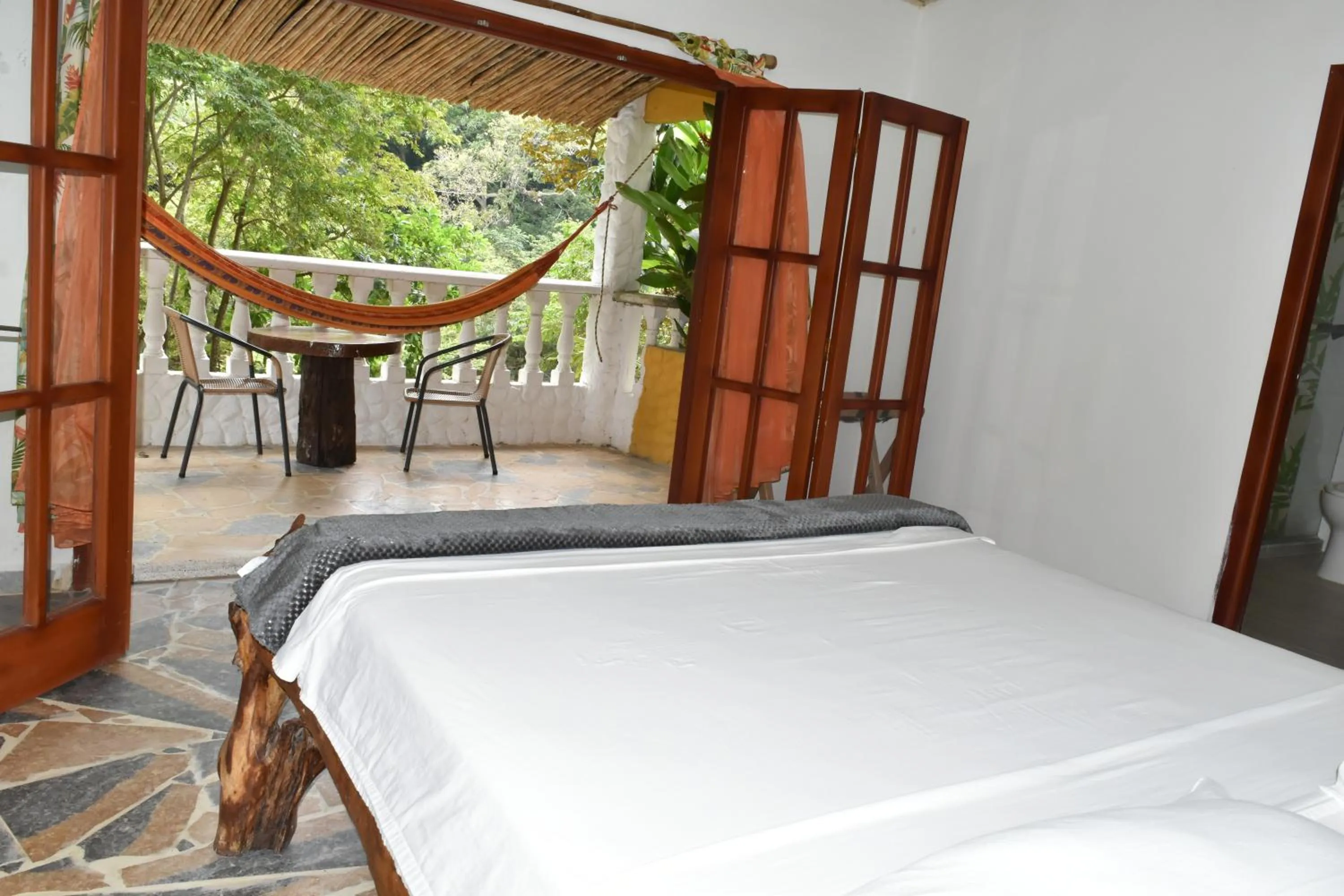 Bed in Eco Hostal Kuima