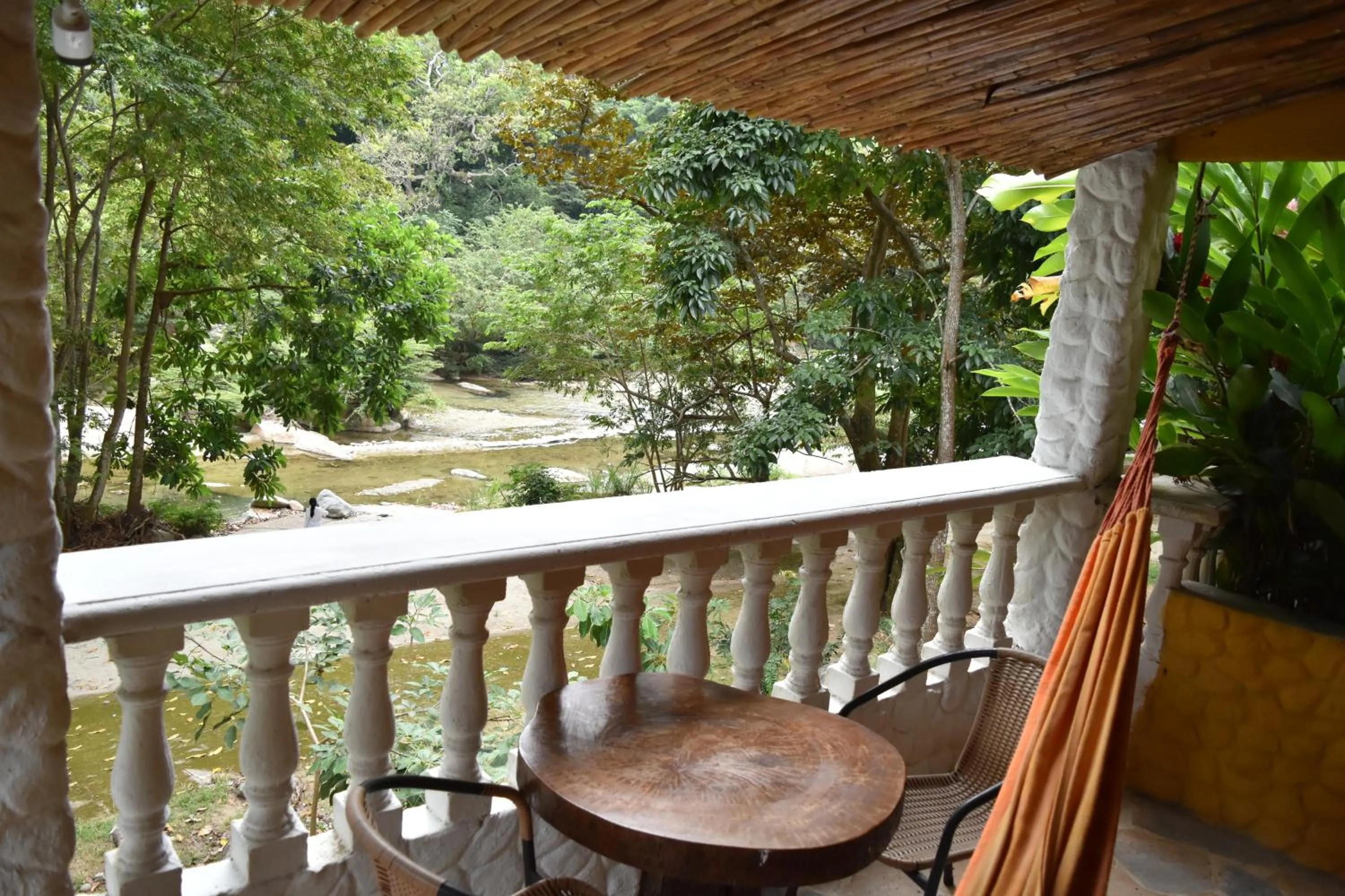 Balcony/Terrace in Eco Hostal Kuima