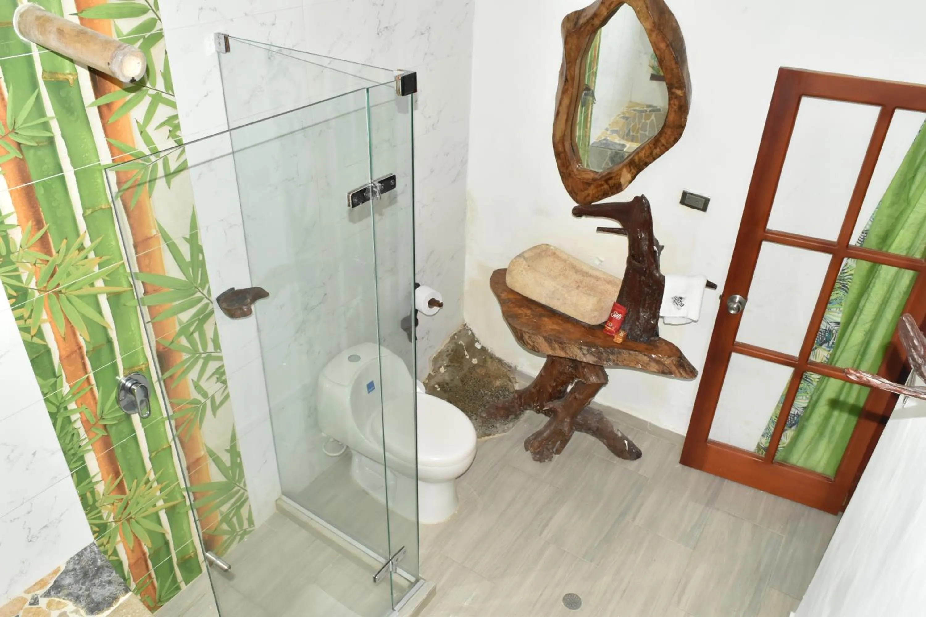 Bathroom in Eco Hostal Kuima