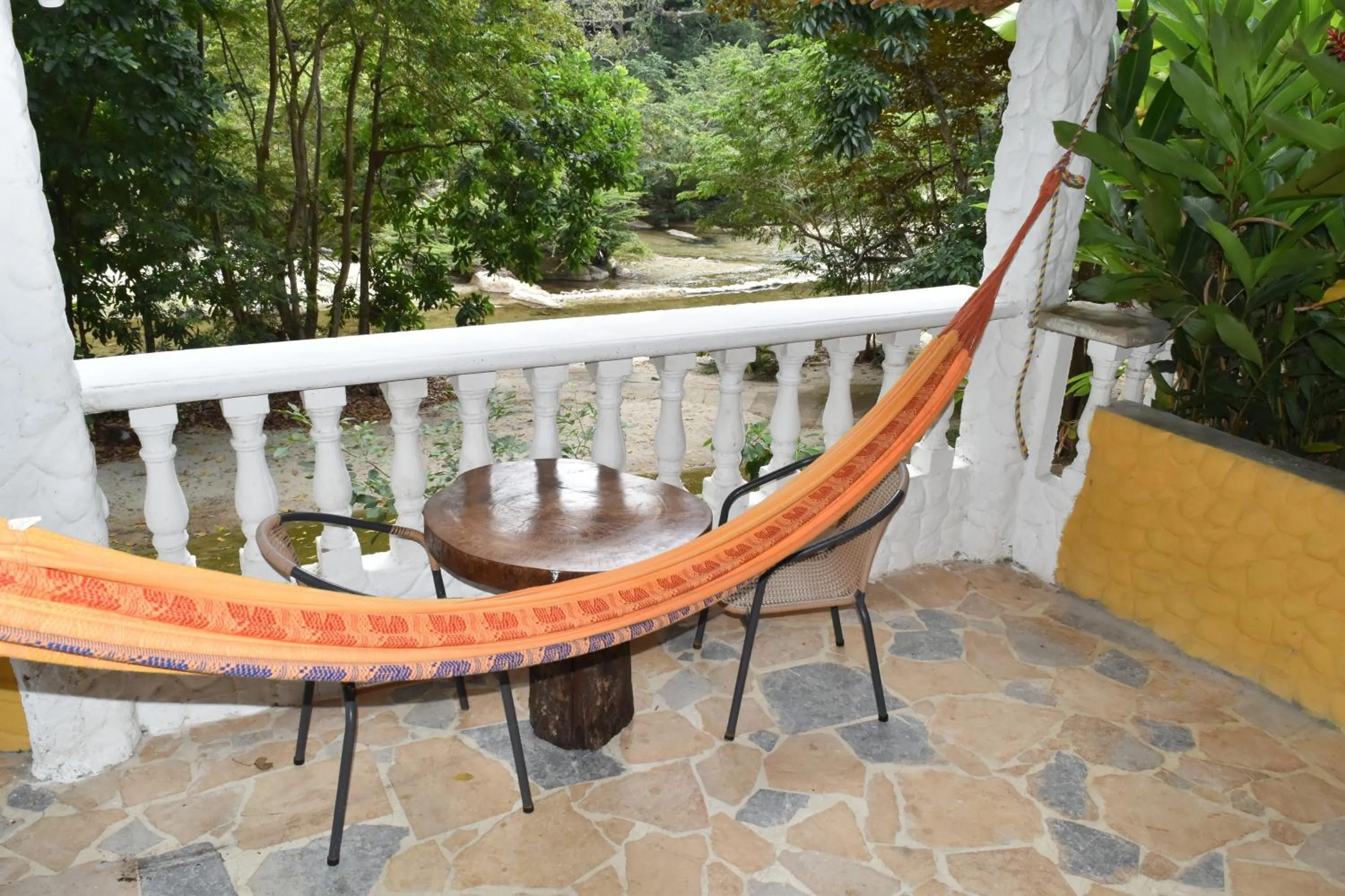 Balcony/Terrace in Eco Hostal Kuima