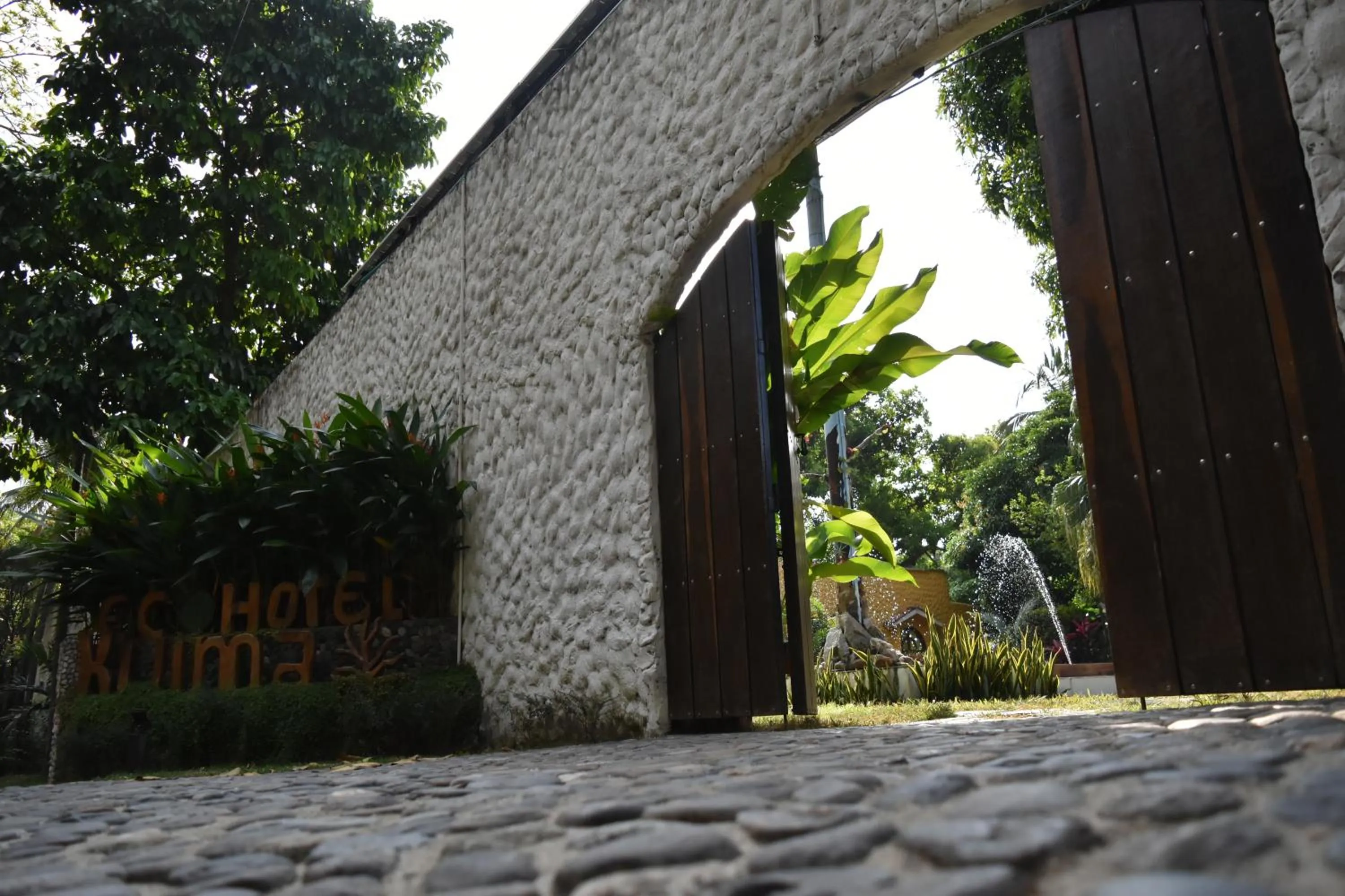 Property building in Eco Hostal Kuima