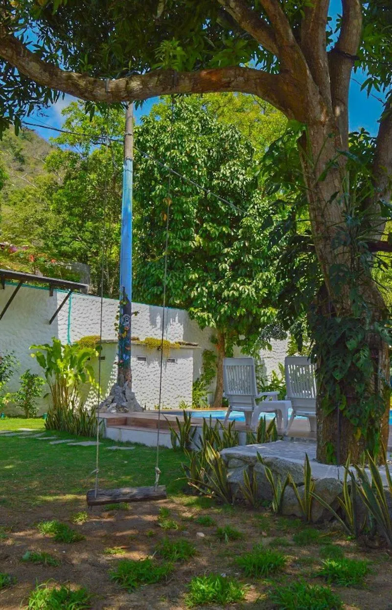 Patio in Eco Hostal Kuima