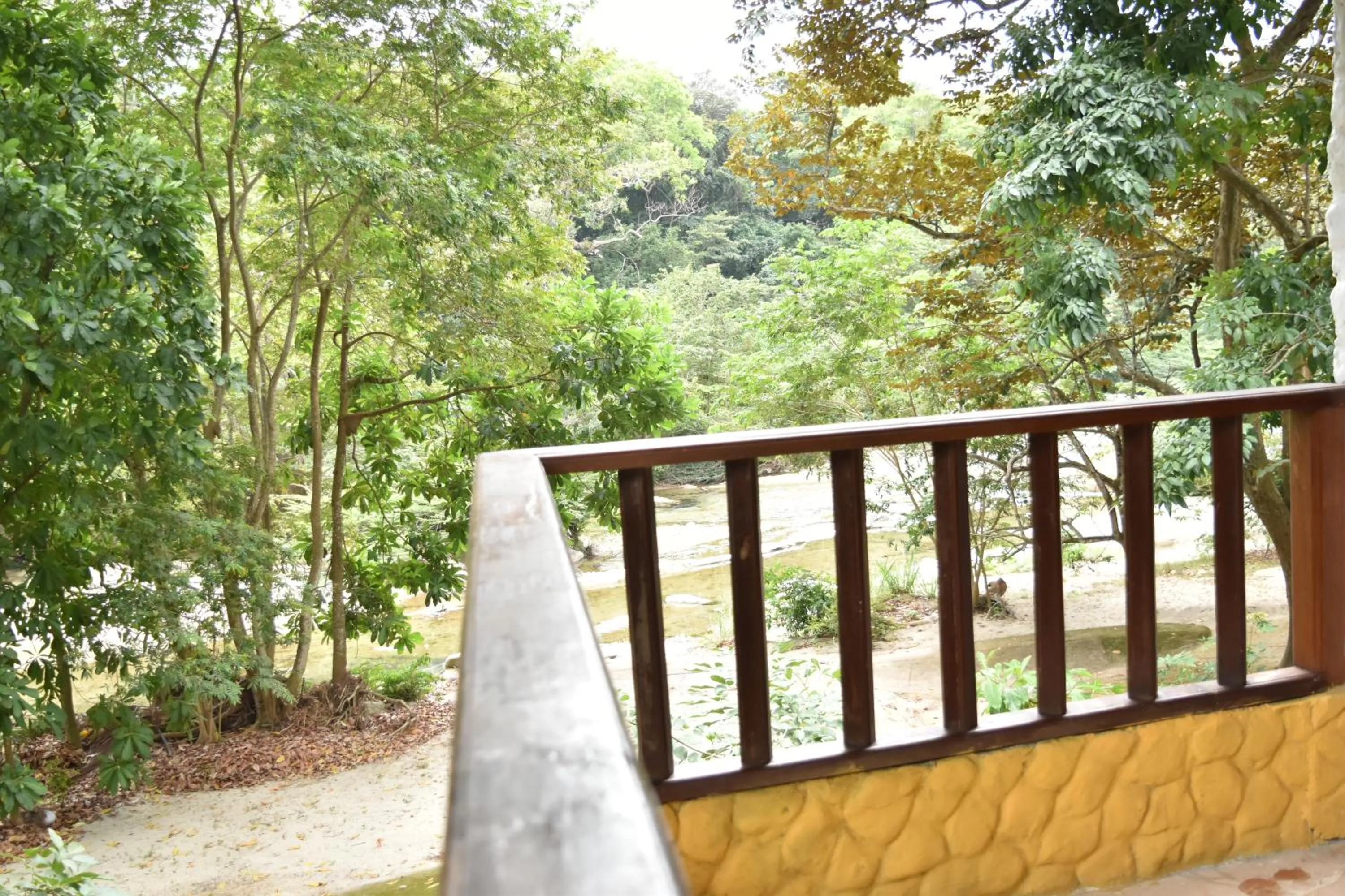 Balcony/Terrace in Eco Hostal Kuima