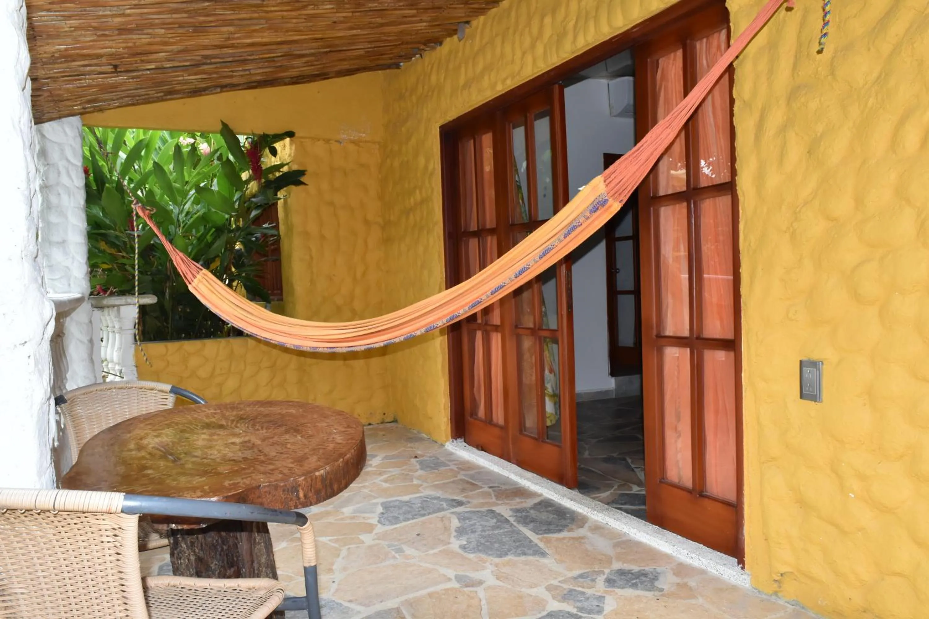 Balcony/Terrace in Eco Hostal Kuima