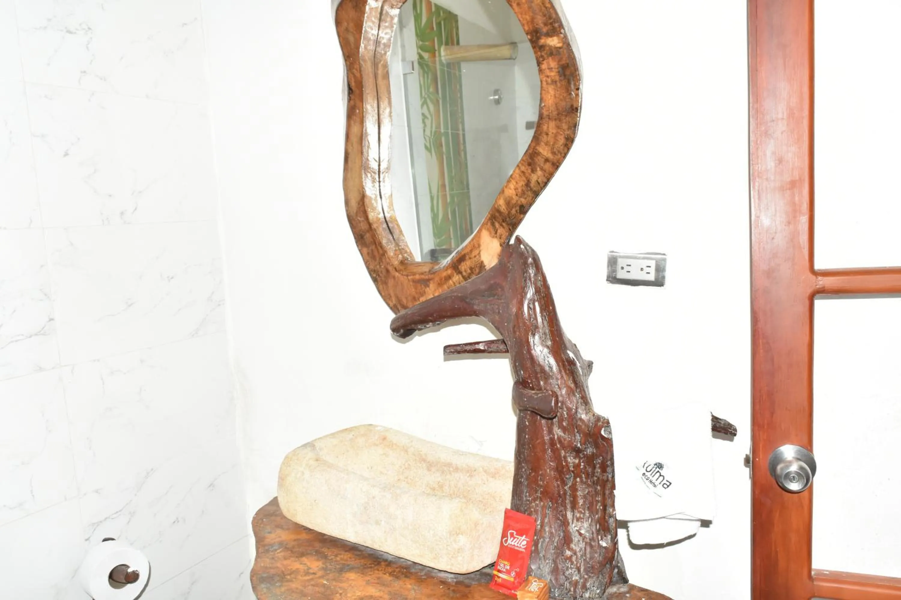 Property building in Eco Hostal Kuima