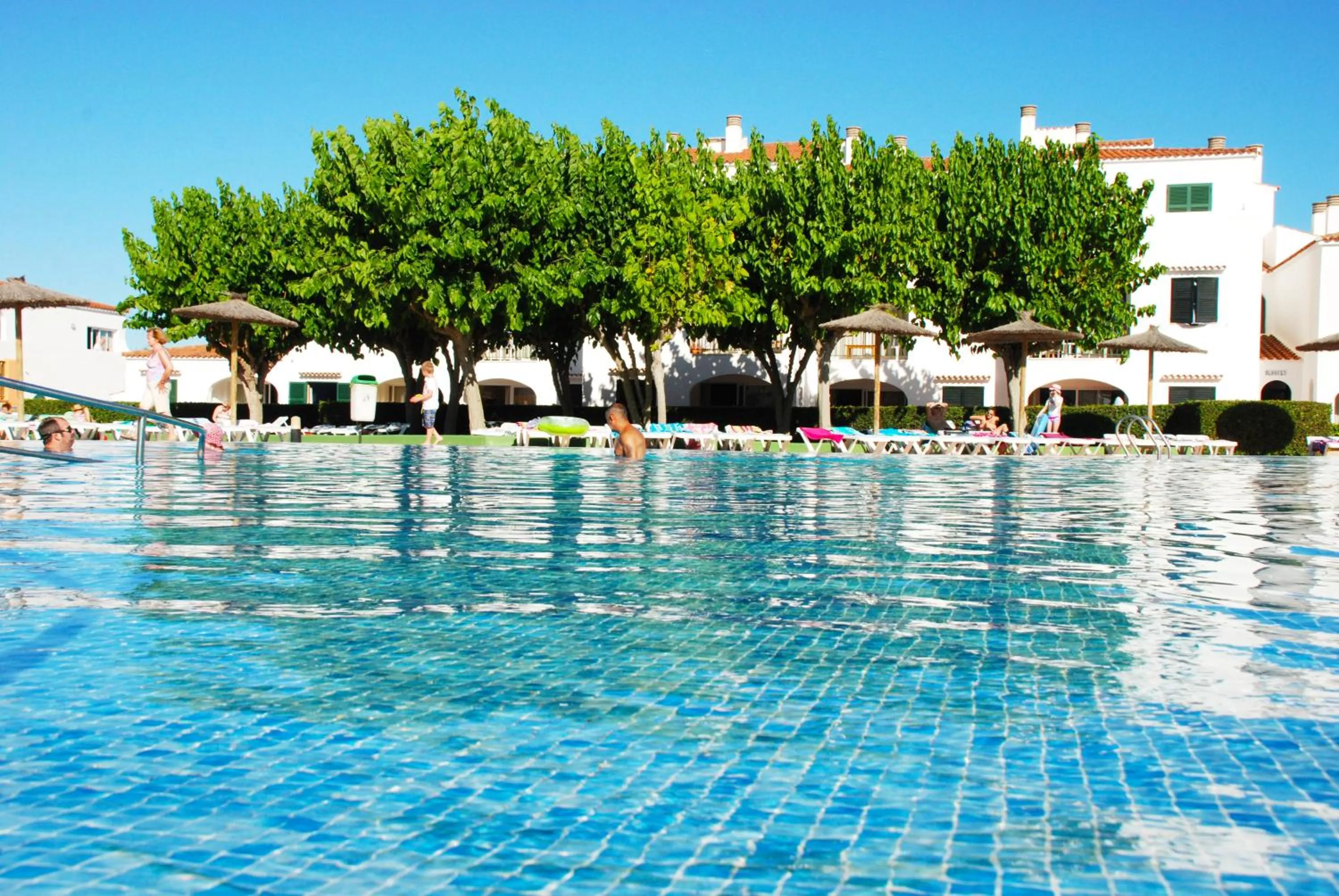 Swimming pool in Apartamentos Vista Blanes