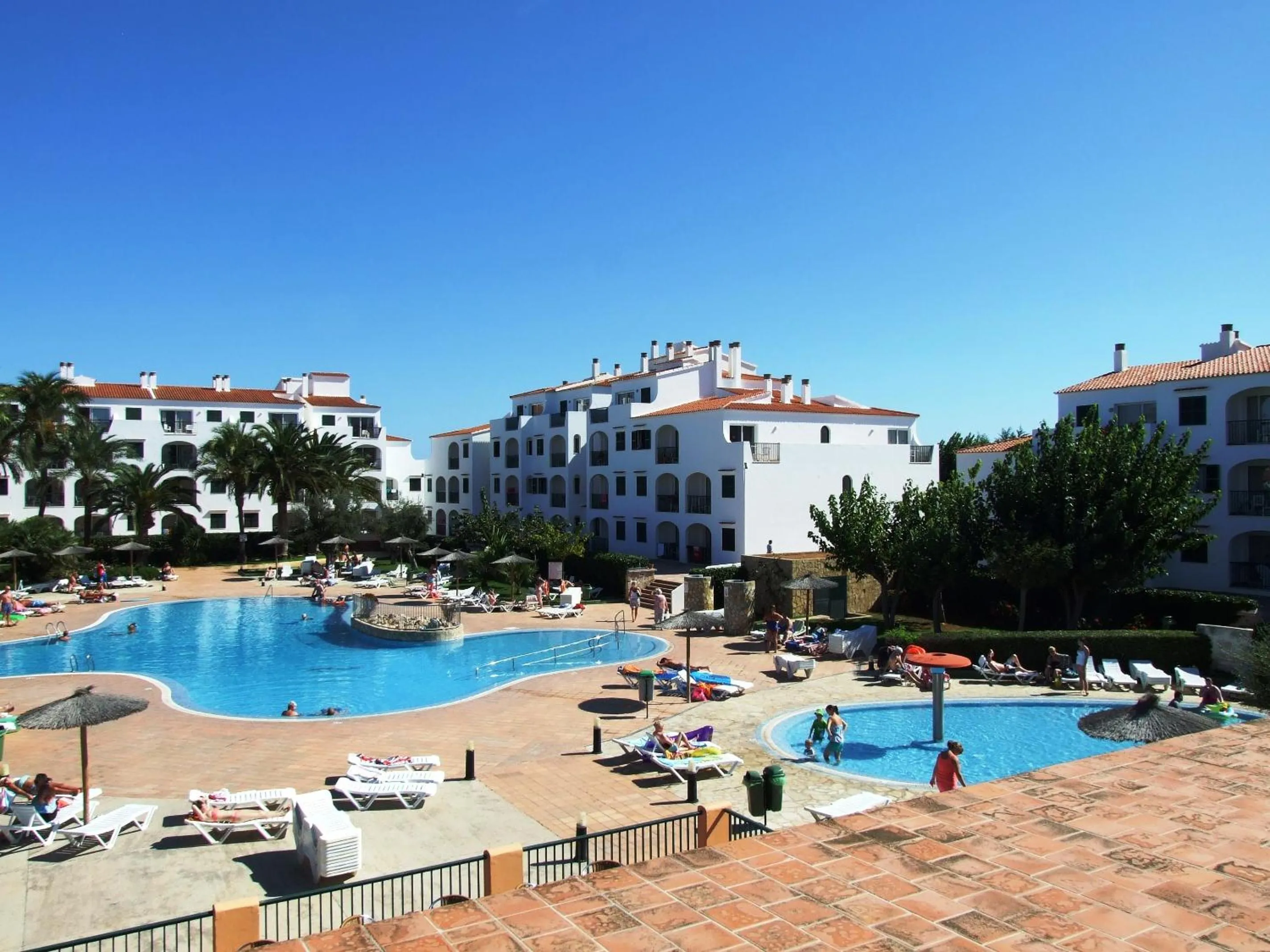 Swimming pool in Apartamentos Vista Blanes