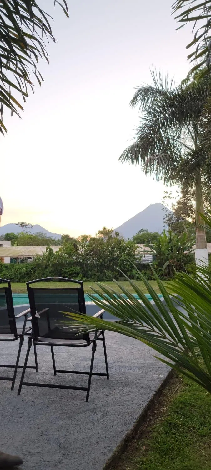 Swimming pool in Hotel Campestre Arenal