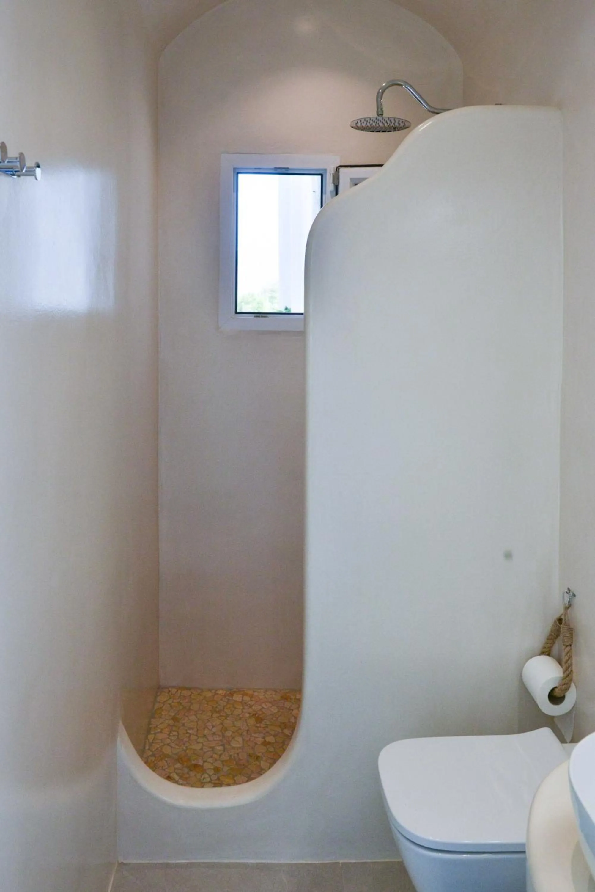 Bathroom in Dedalos Studios Naxos