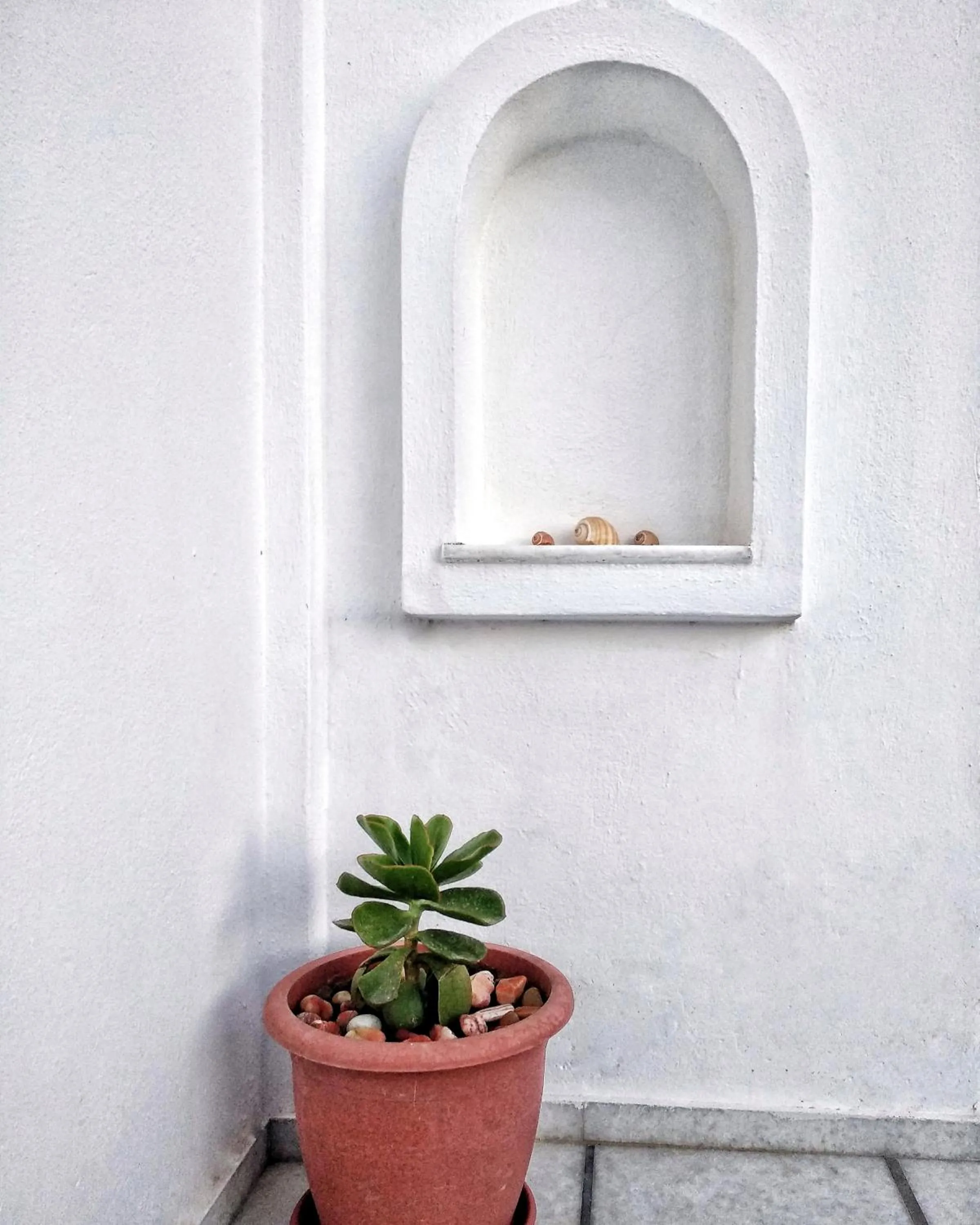Decorative detail in Dedalos Studios Naxos