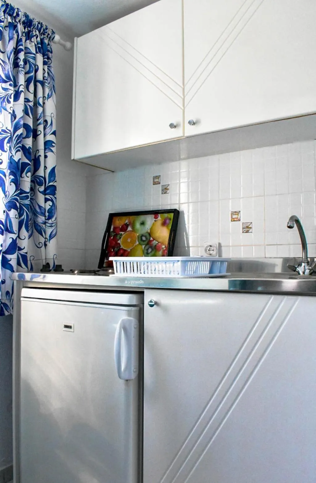 Kitchen or kitchenette in Dedalos Studios Naxos