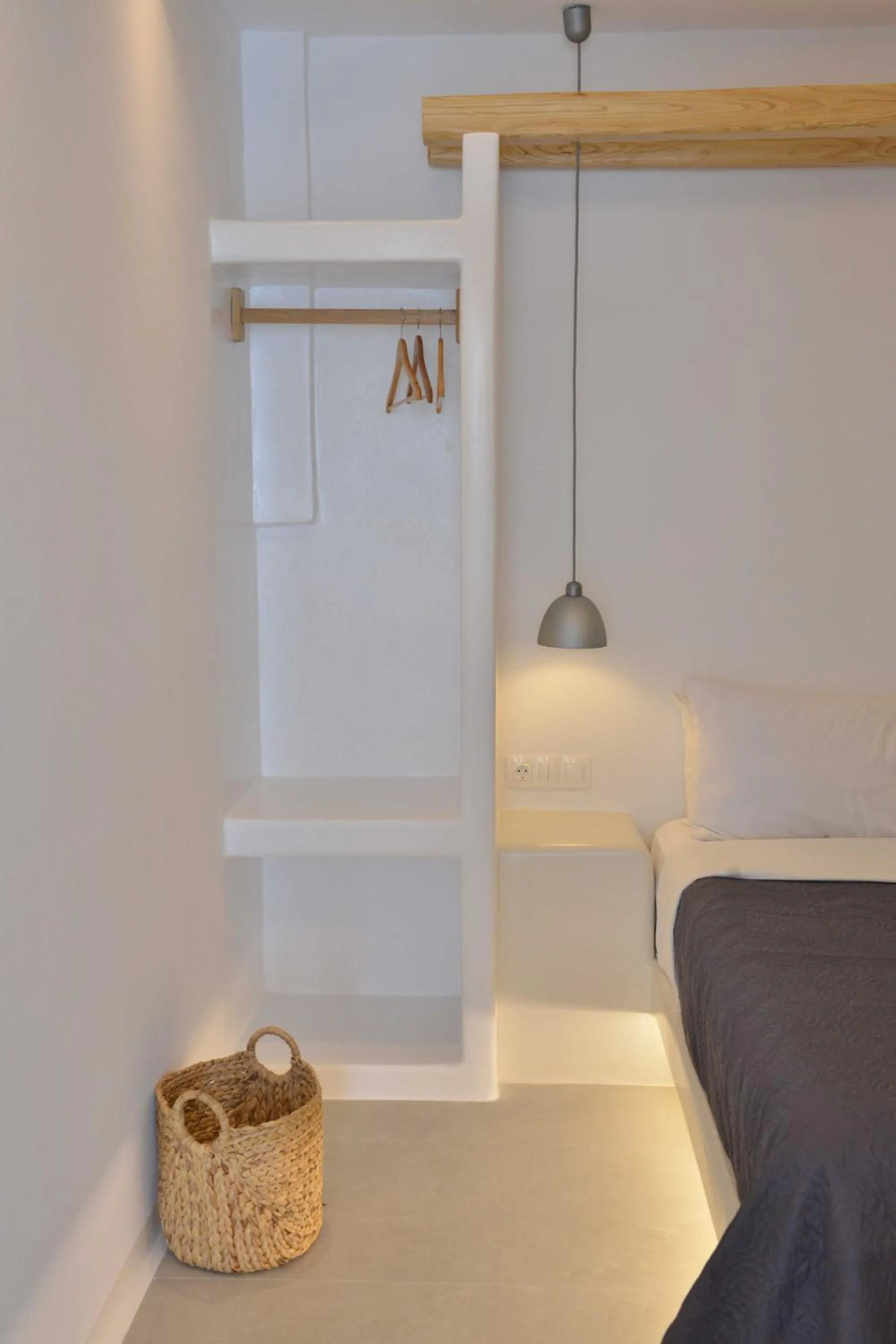 Bedroom, Bed in Dedalos Studios Naxos