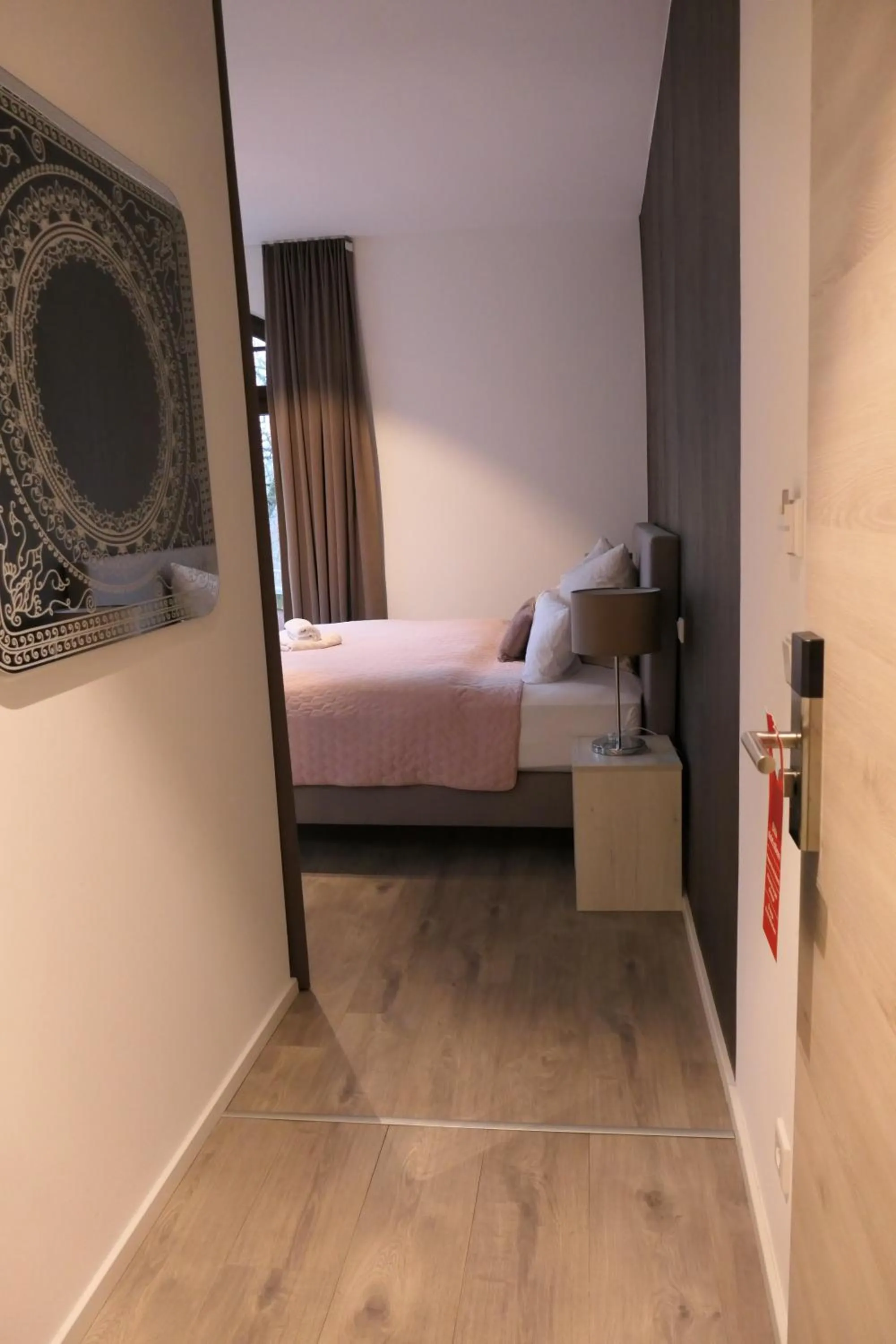 Photo of the whole room, Bed in Oberwaldhaus