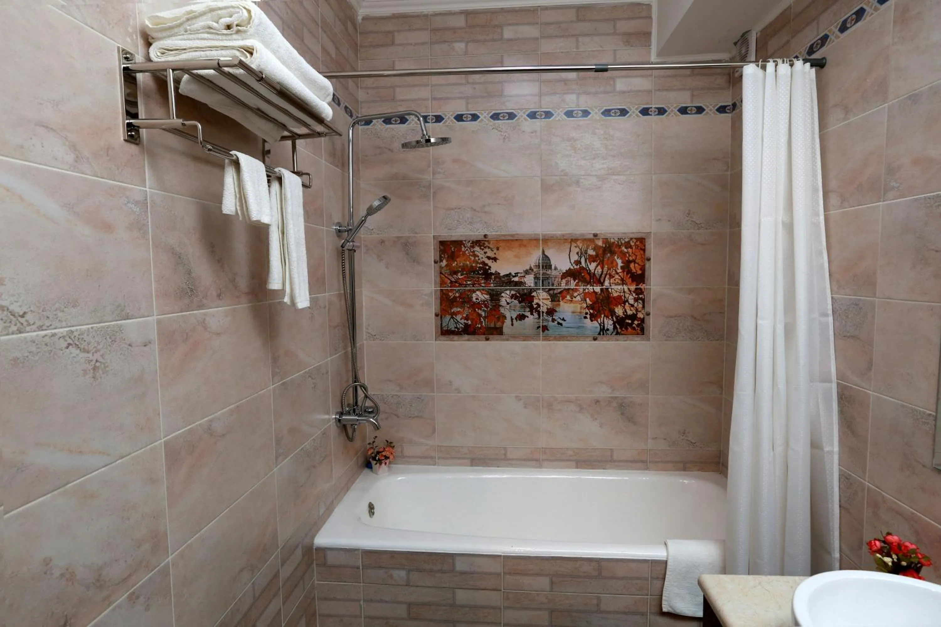 Decorative detail in Soluxe Hotel