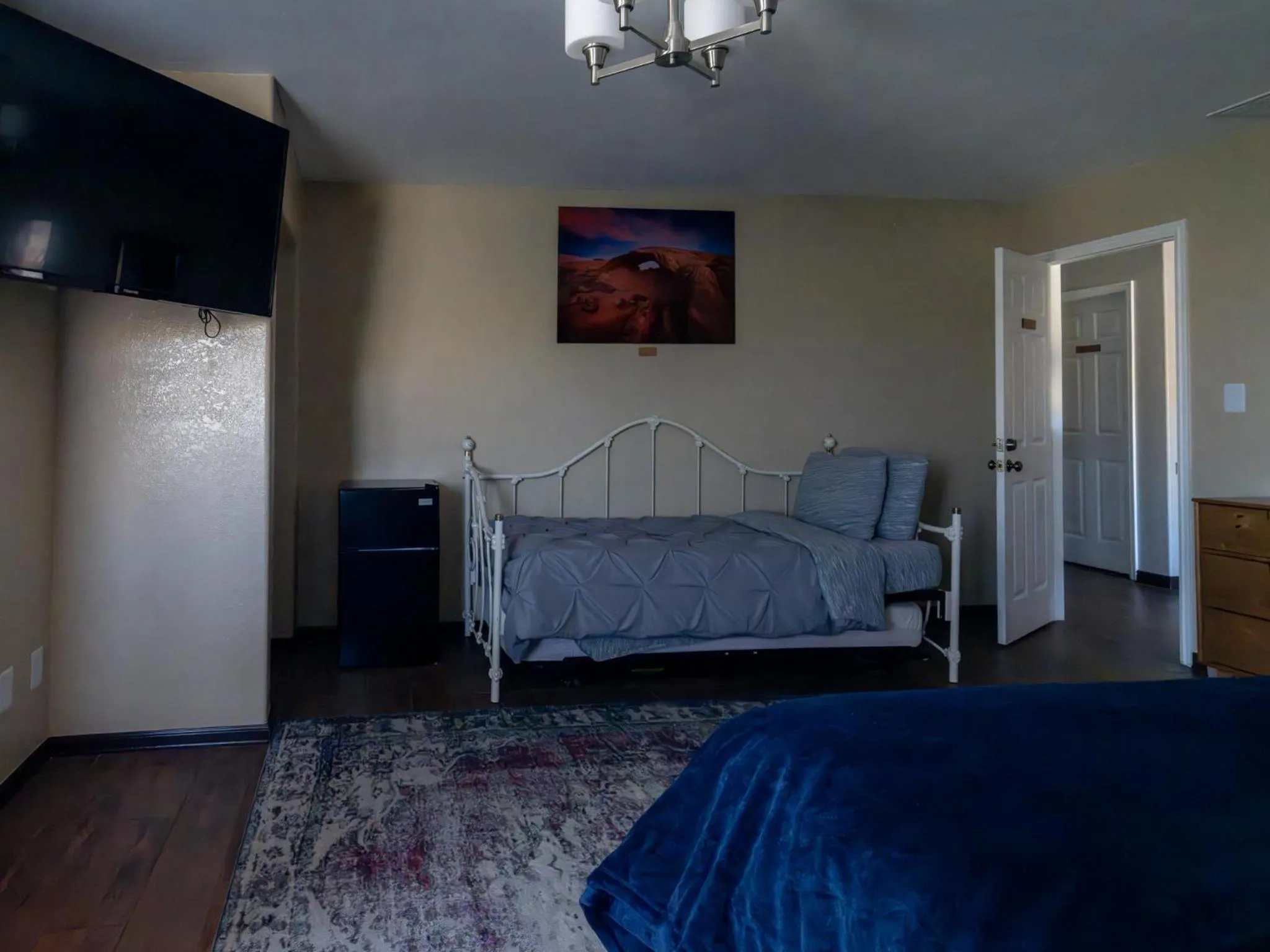 Bed in Bryce Trails Bed and Breakfast