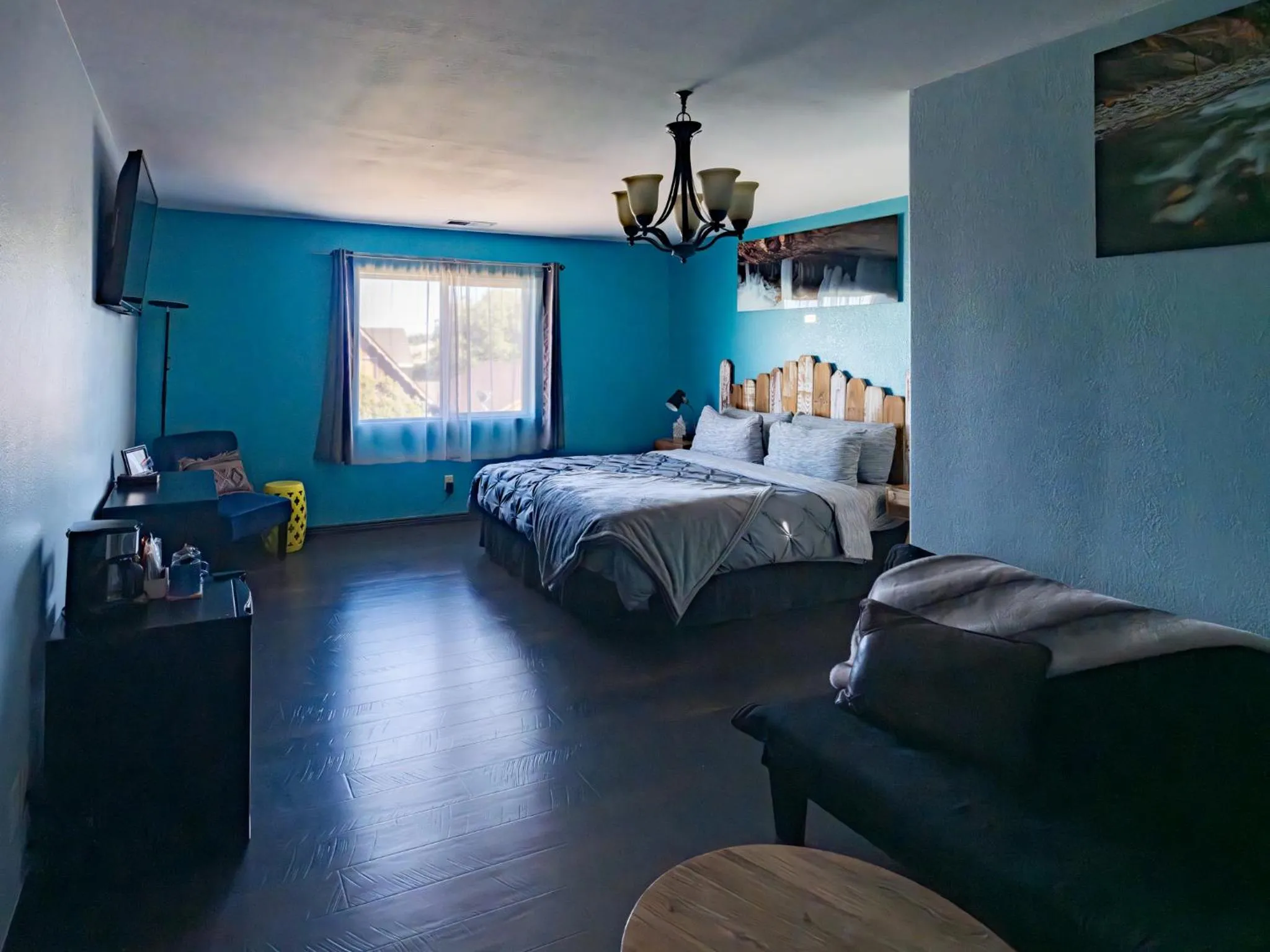 Bed in Bryce Trails Bed and Breakfast