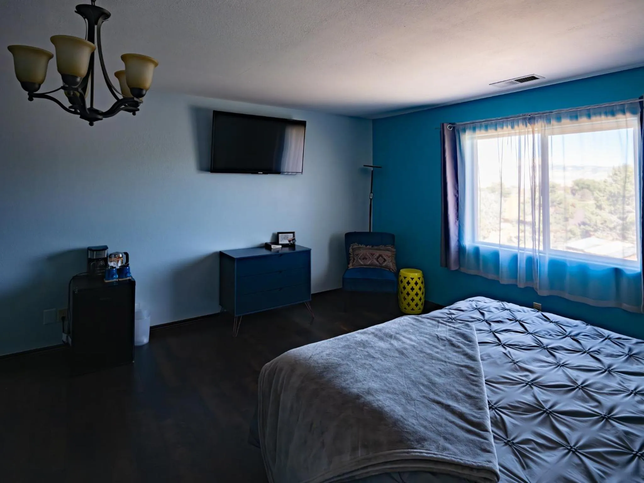 Bed in Bryce Trails Bed and Breakfast