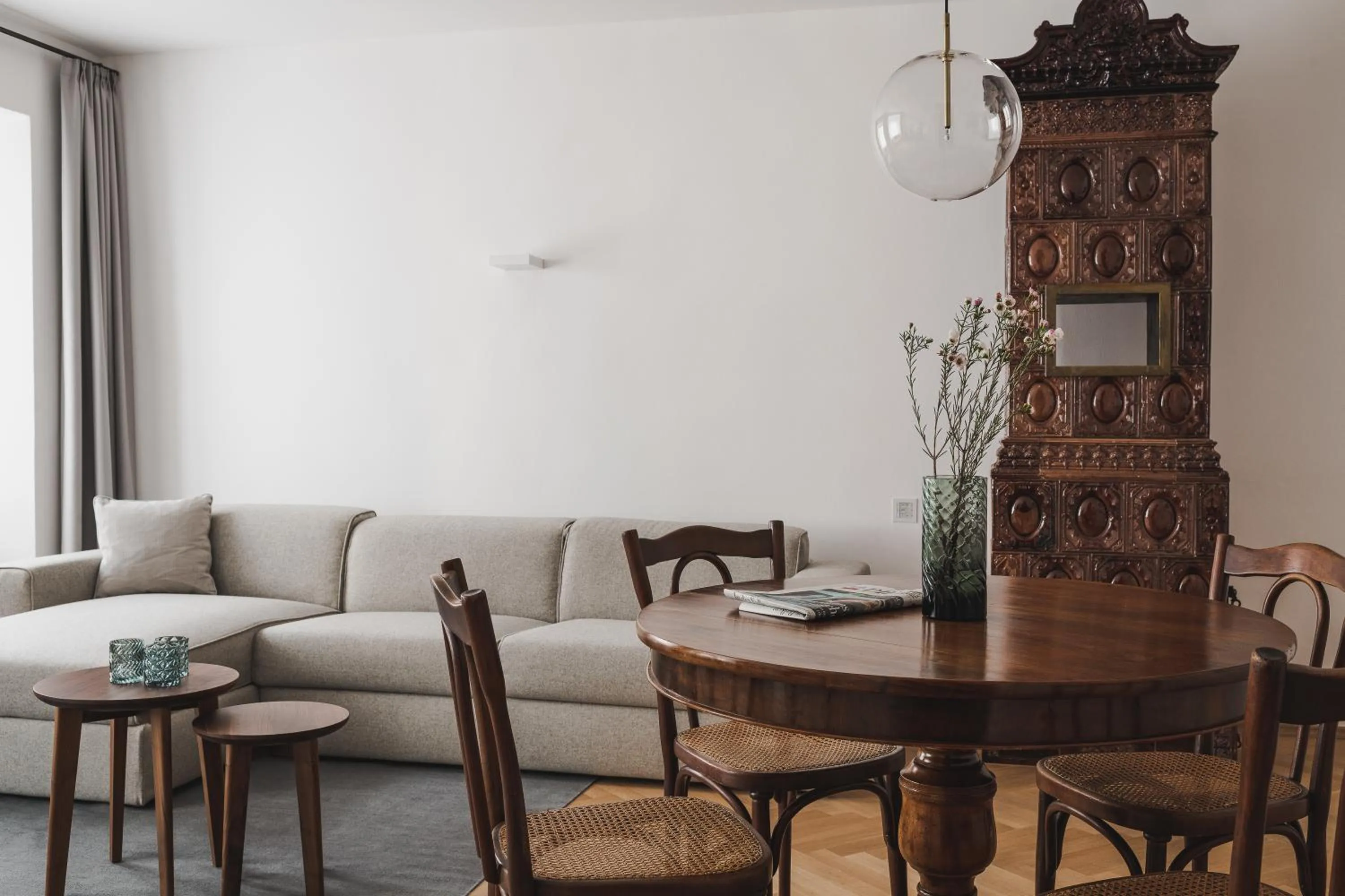Living room in Kuntino Suites