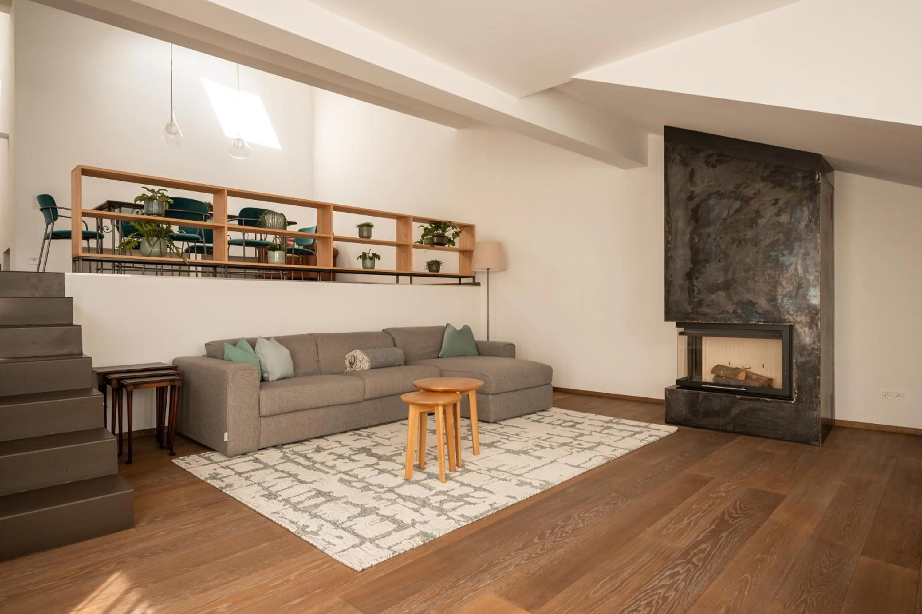 Living room in Kuntino Suites