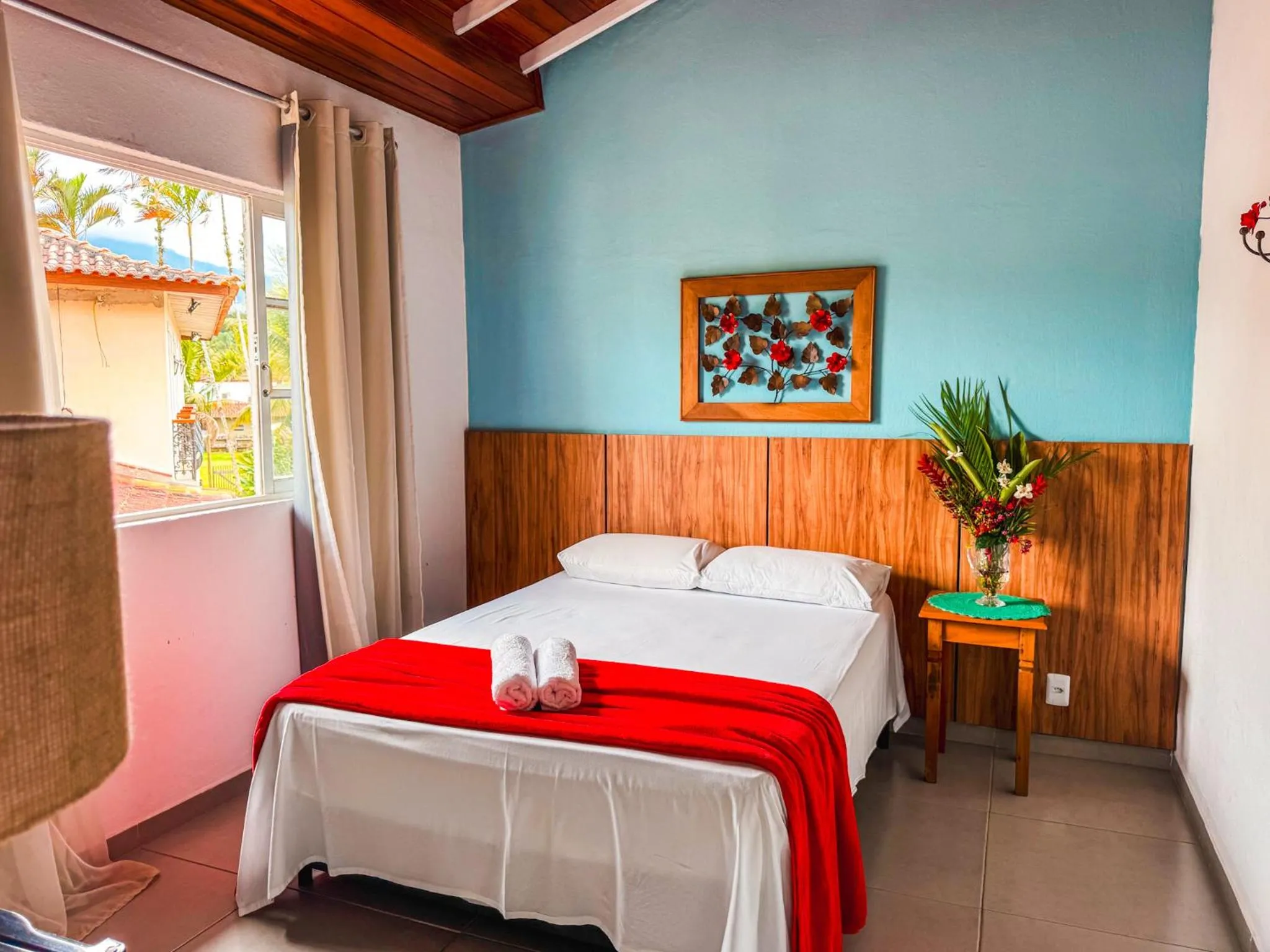 Bedroom, Bed in Pousada Portal de Paraty- COM GERADOR DE ENERGIA