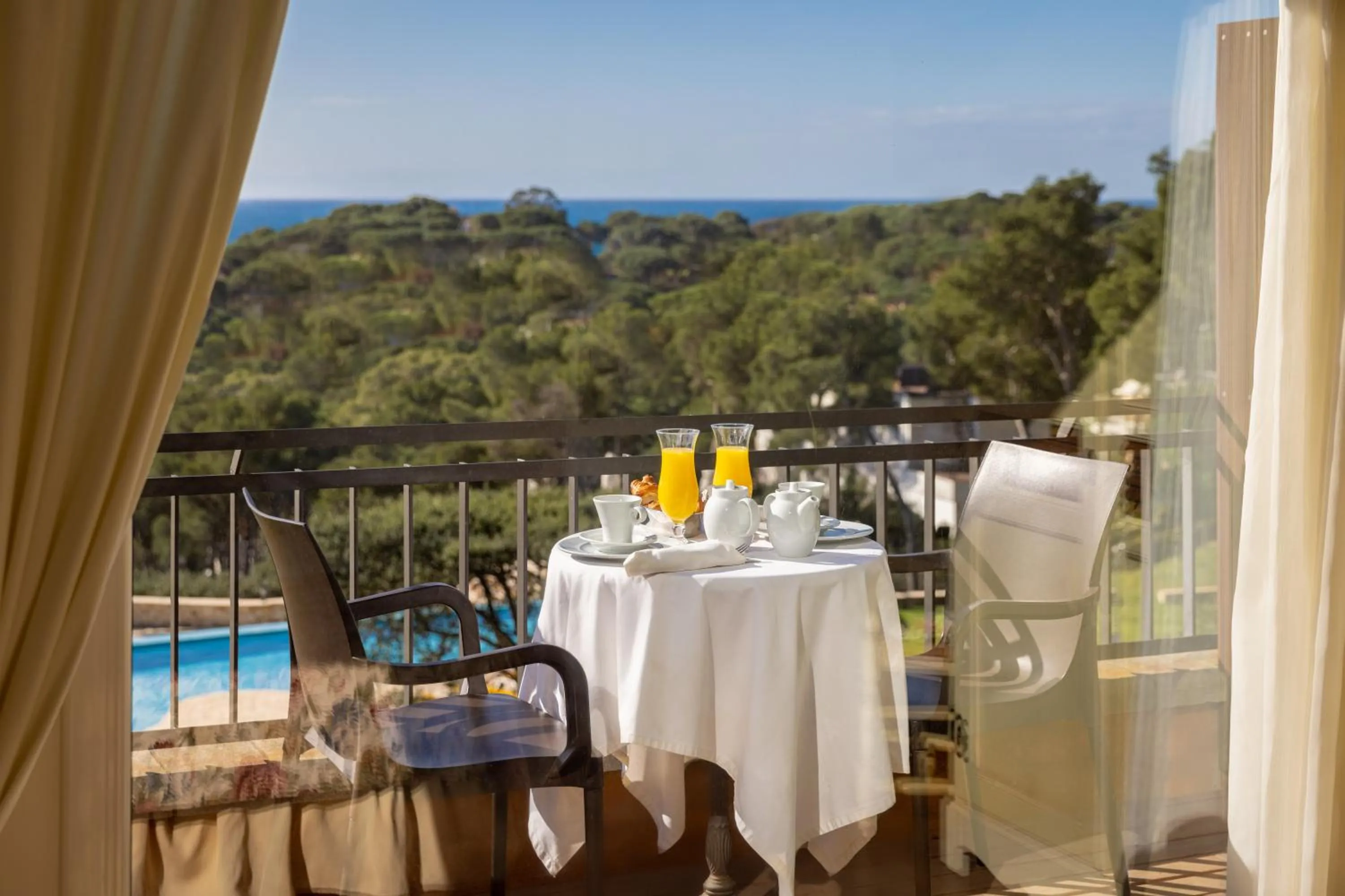 Balcony/Terrace in Hotel BlauMar Llafranc
