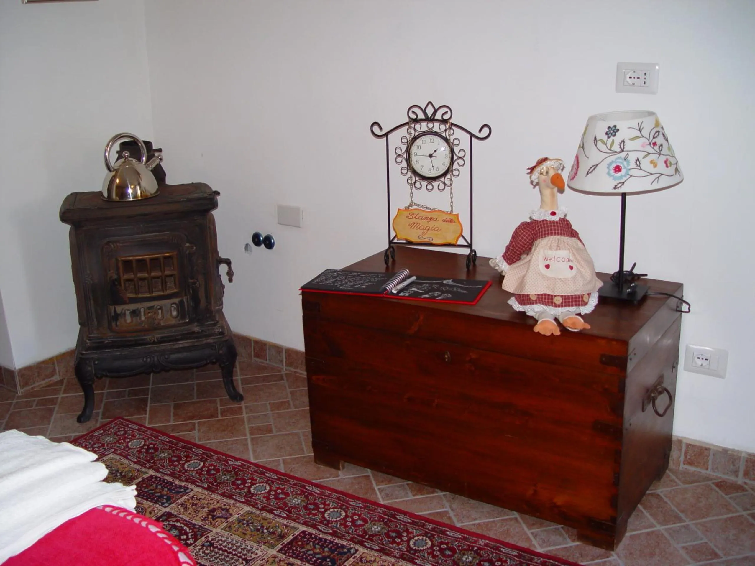 Decorative detail in B&B Dell' Artista